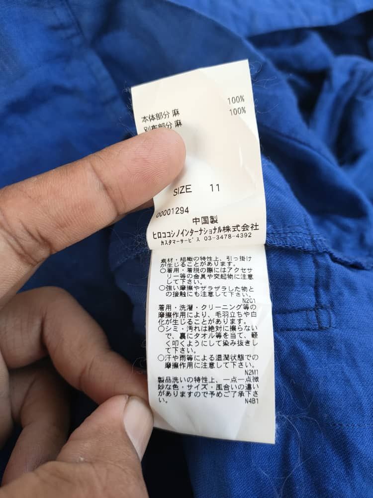 Hiroko Koshino Homme Hiroko Koshino Button Up Hoodie Size M / US 6-8 / IT 42-44 - 4 Thumbnail