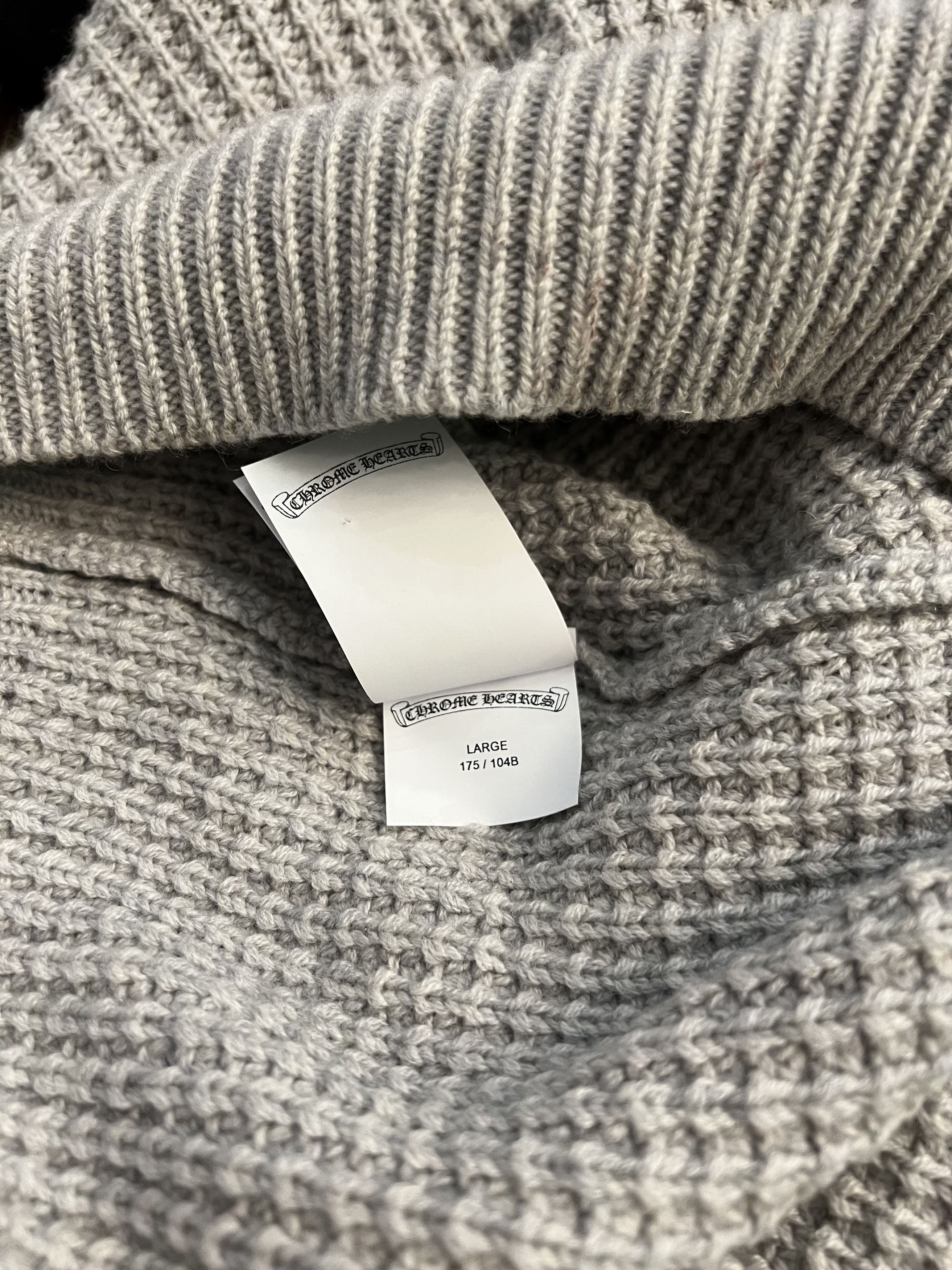 Chrome Hearts Chrome Hearts Cross Cashmere Cardigan Cross Patch Size US XXL / EU 58 / 5 - 13 Thumbnail