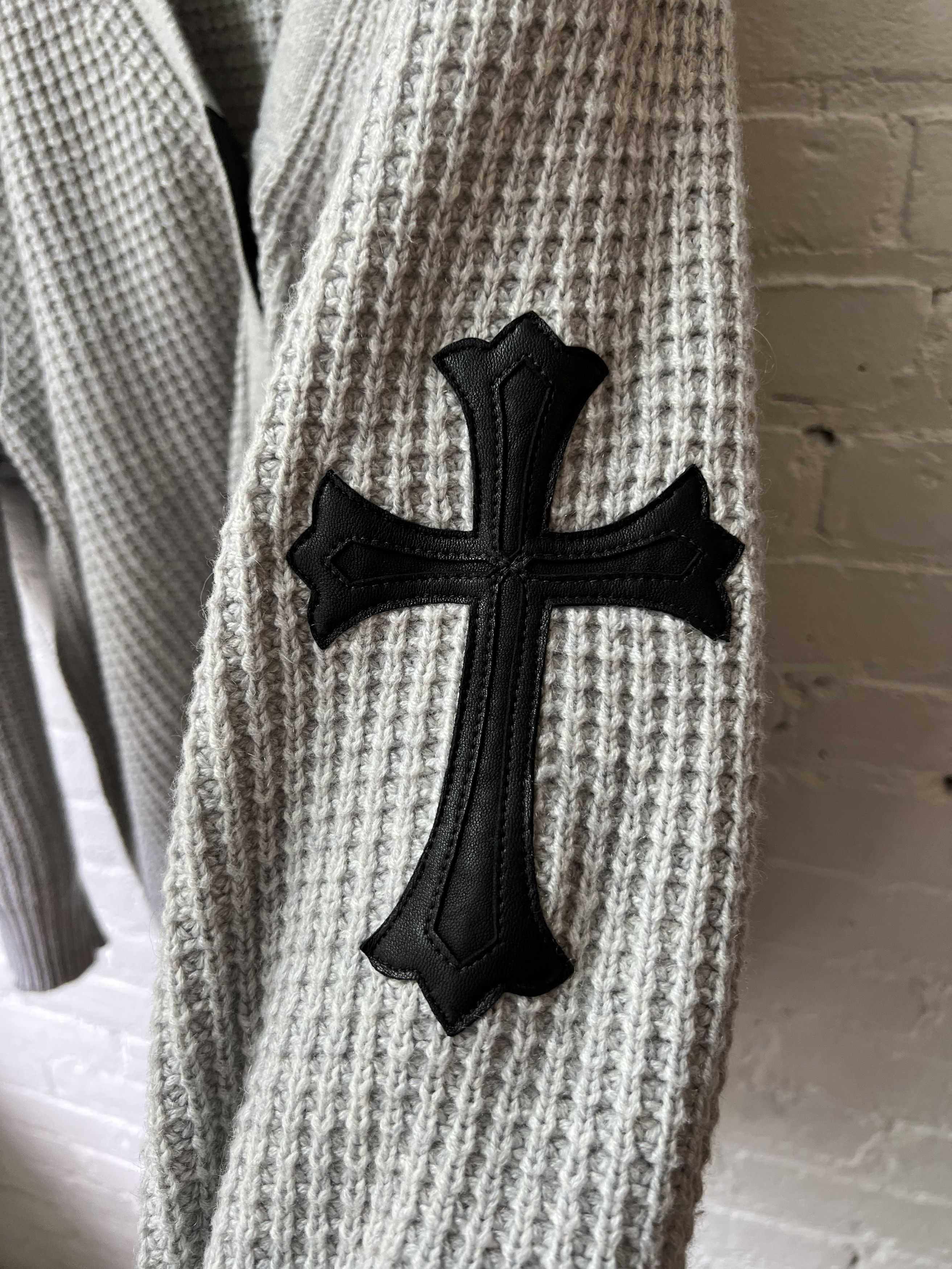 Chrome Hearts Chrome Hearts Cross Cashmere Cardigan Cross Patch Size US XXL / EU 58 / 5 - 5 Thumbnail