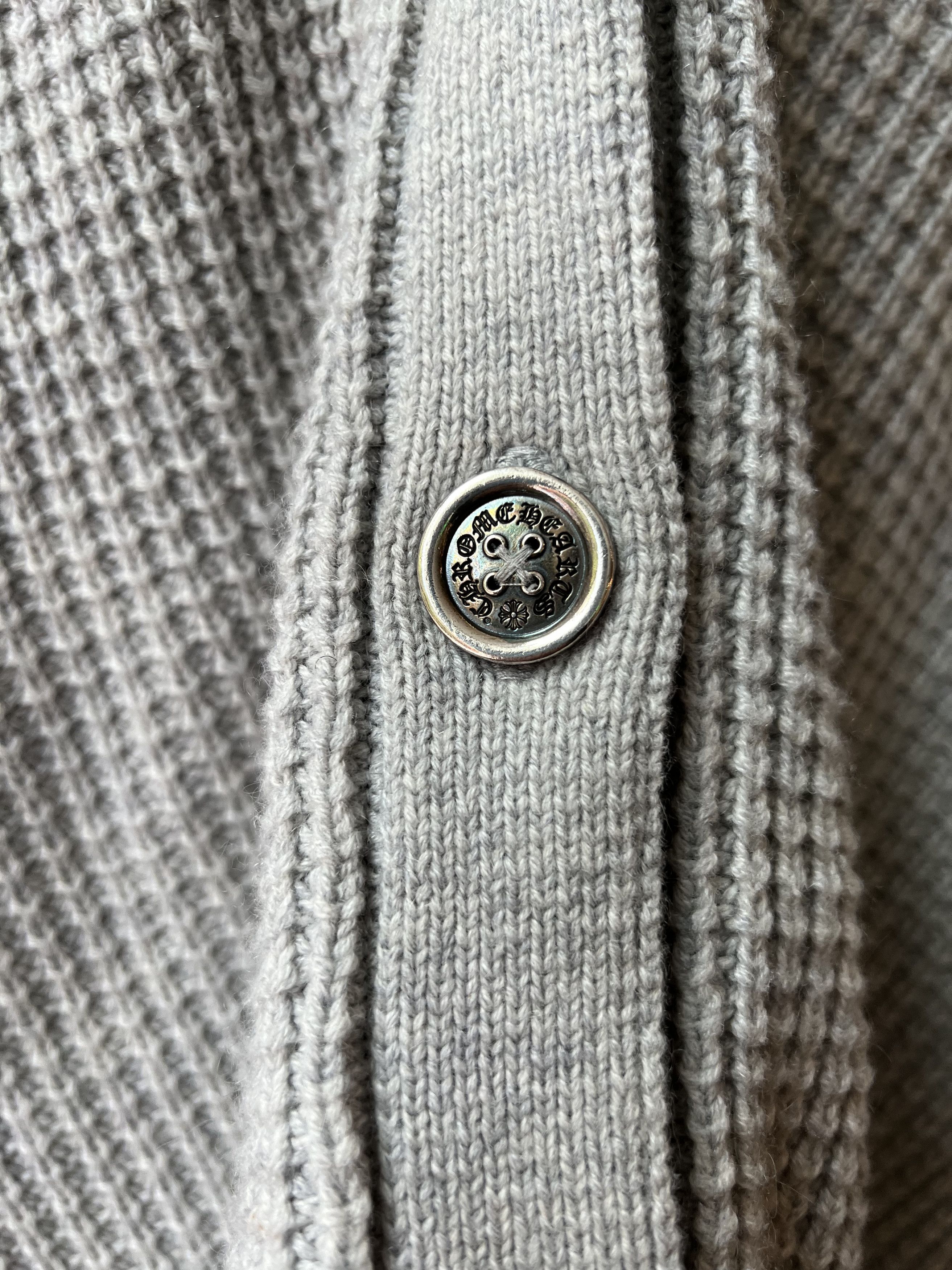 Chrome Hearts Chrome Hearts Cross Cashmere Cardigan Cross Patch Size US XXL / EU 58 / 5 - 7 Thumbnail