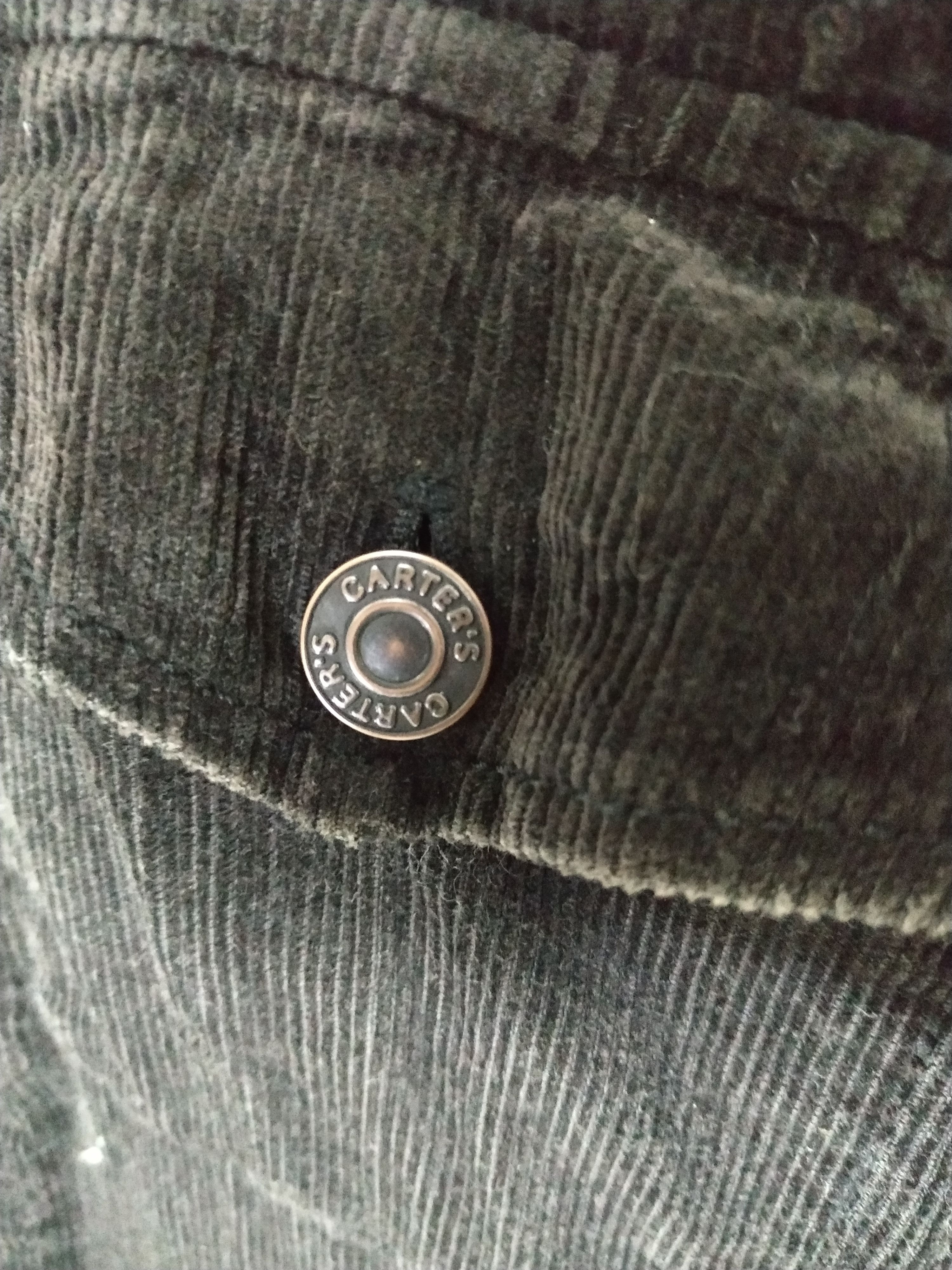 Vintage Carter\'s Corduroy Trucker Jacket