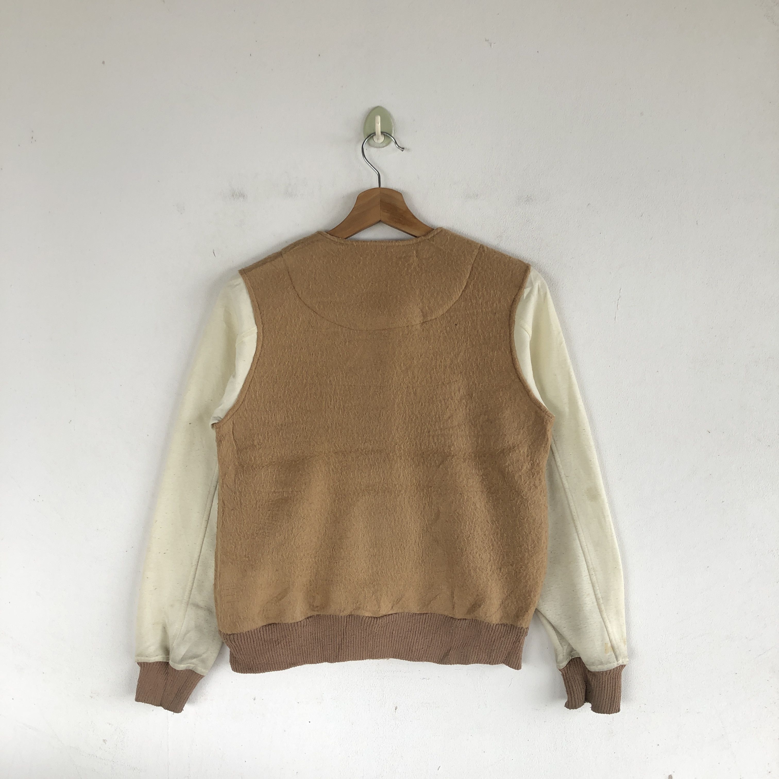 Japanese Brand Japanese Varsity Jackets Japanese Sherpa Wool Jacket Size XS / US 0-2 / IT 36-38 - 2 Thumbnail