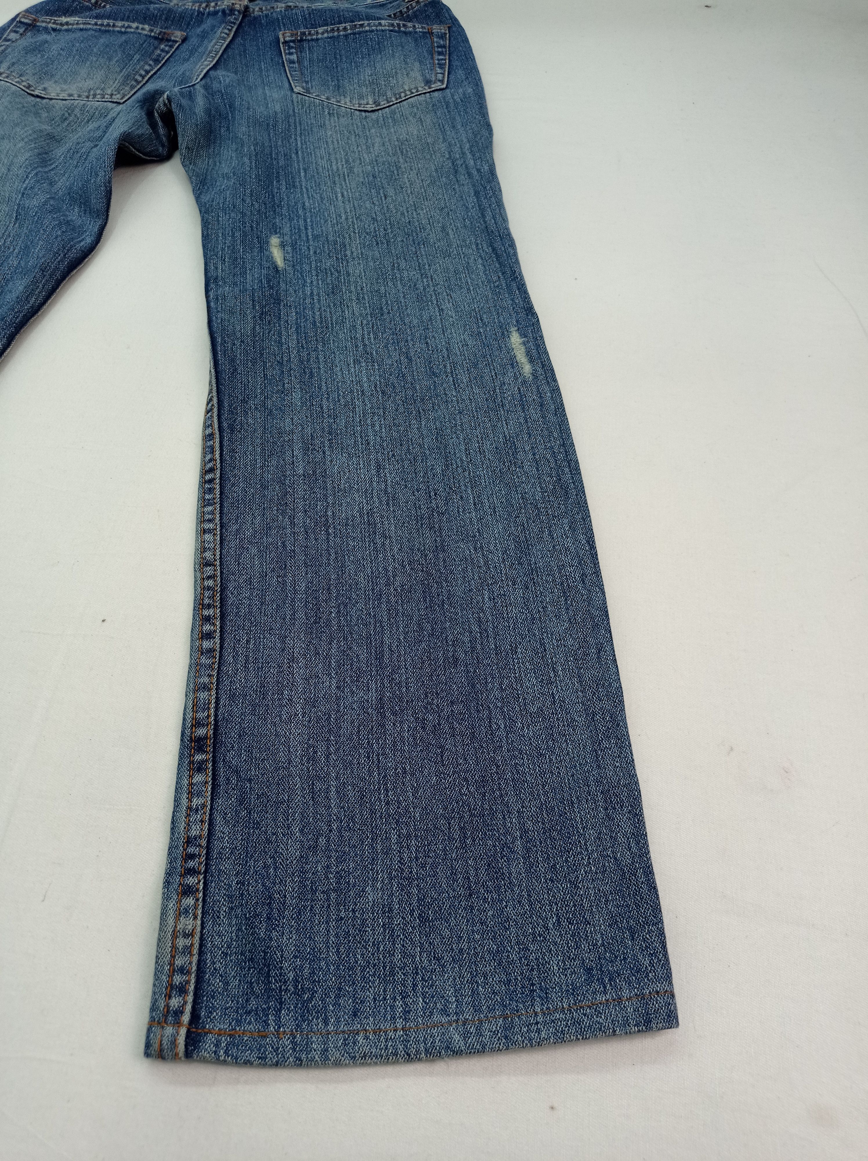 Other Nylaus Crew Design Work Distressed Jeans Pants Size US 31 - 12 Thumbnail
