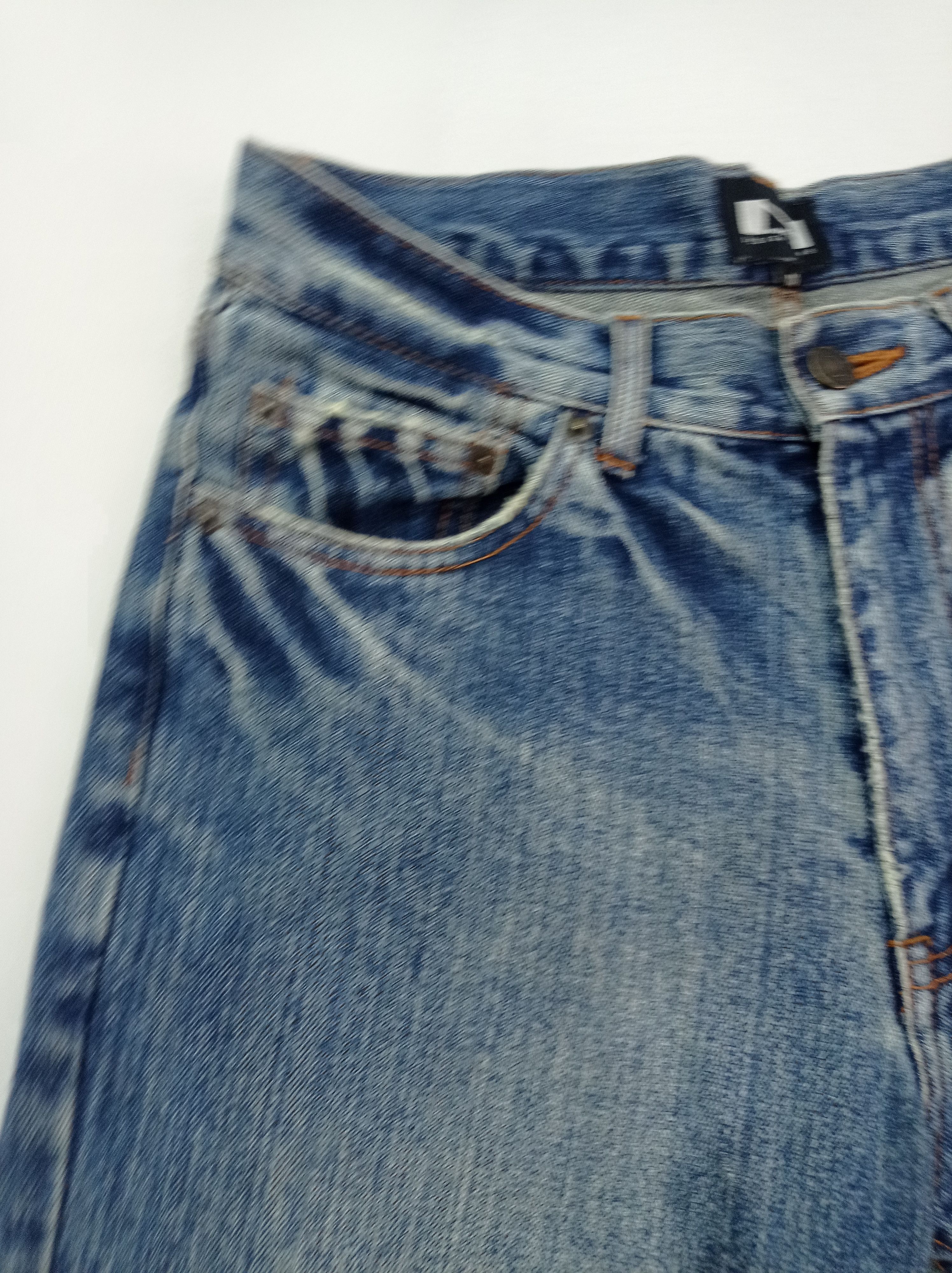 Other Nylaus Crew Design Work Distressed Jeans Pants Size US 31 - 6 Thumbnail