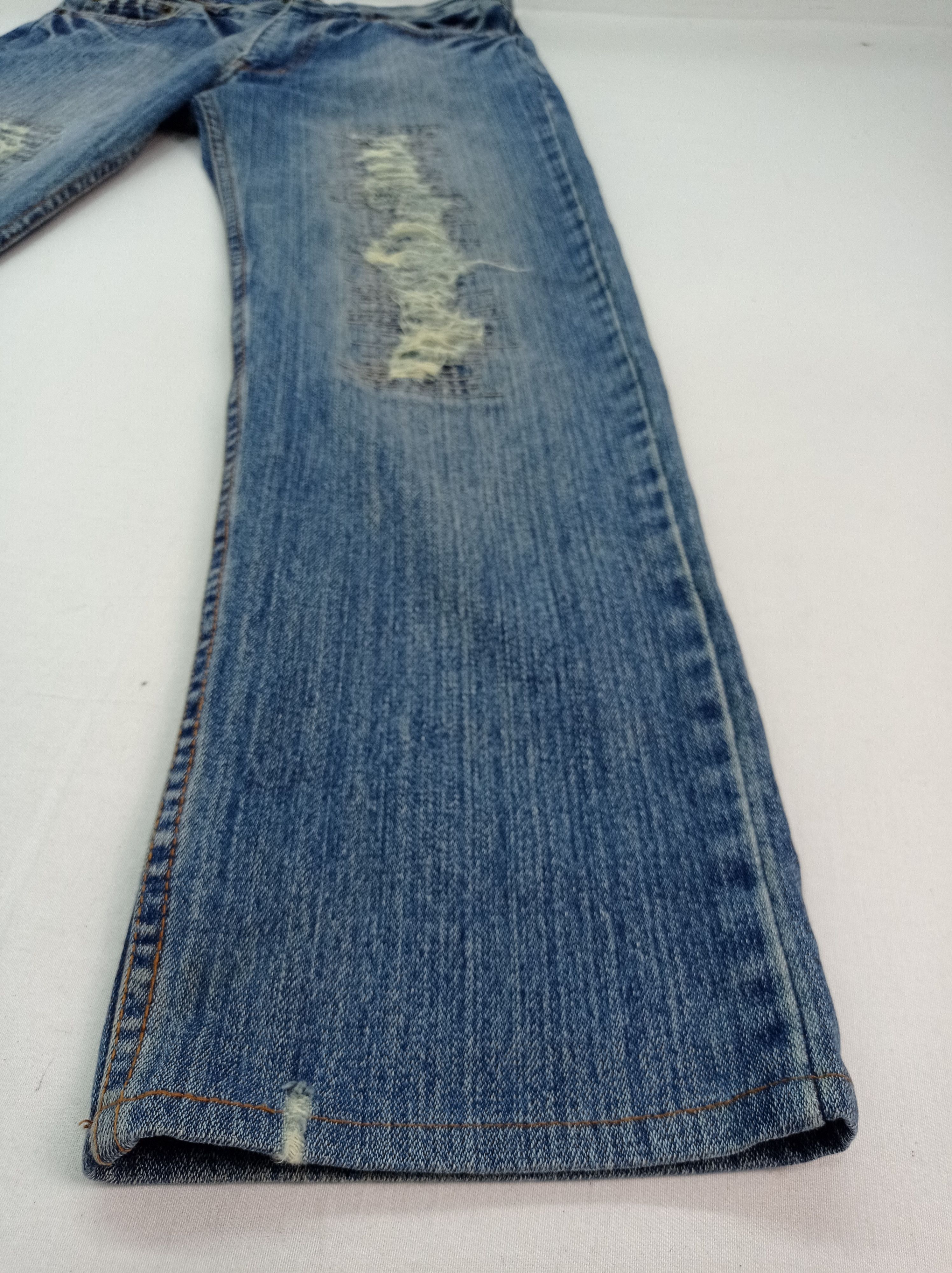 Other Nylaus Crew Design Work Distressed Jeans Pants Size US 31 - 9 Thumbnail