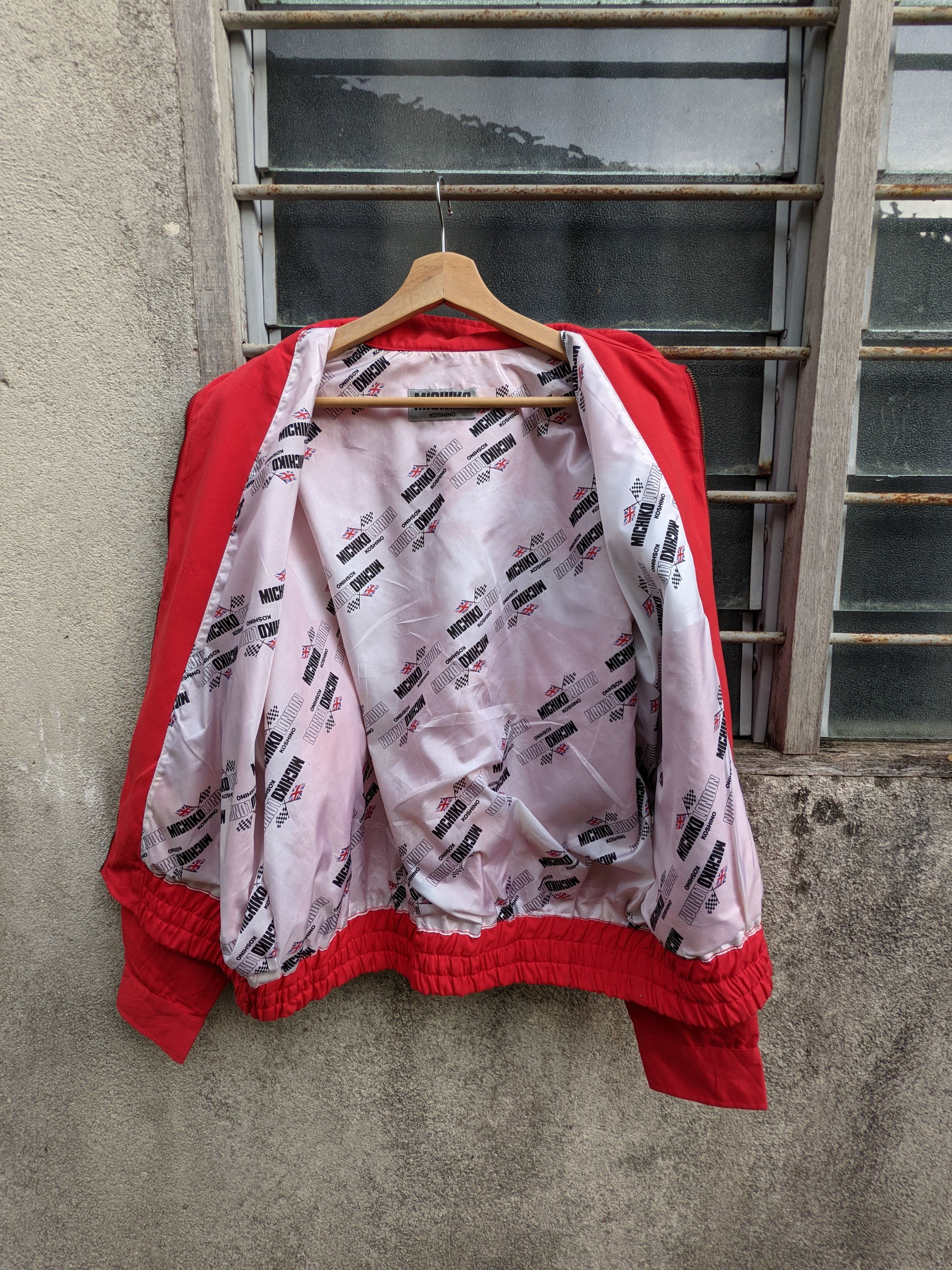Michiko Koshino London ⚡️Rare⚡️ Vintage Michiko London Embroidery Spellout Size US L / EU 52-54 / 3 - 6 Thumbnail