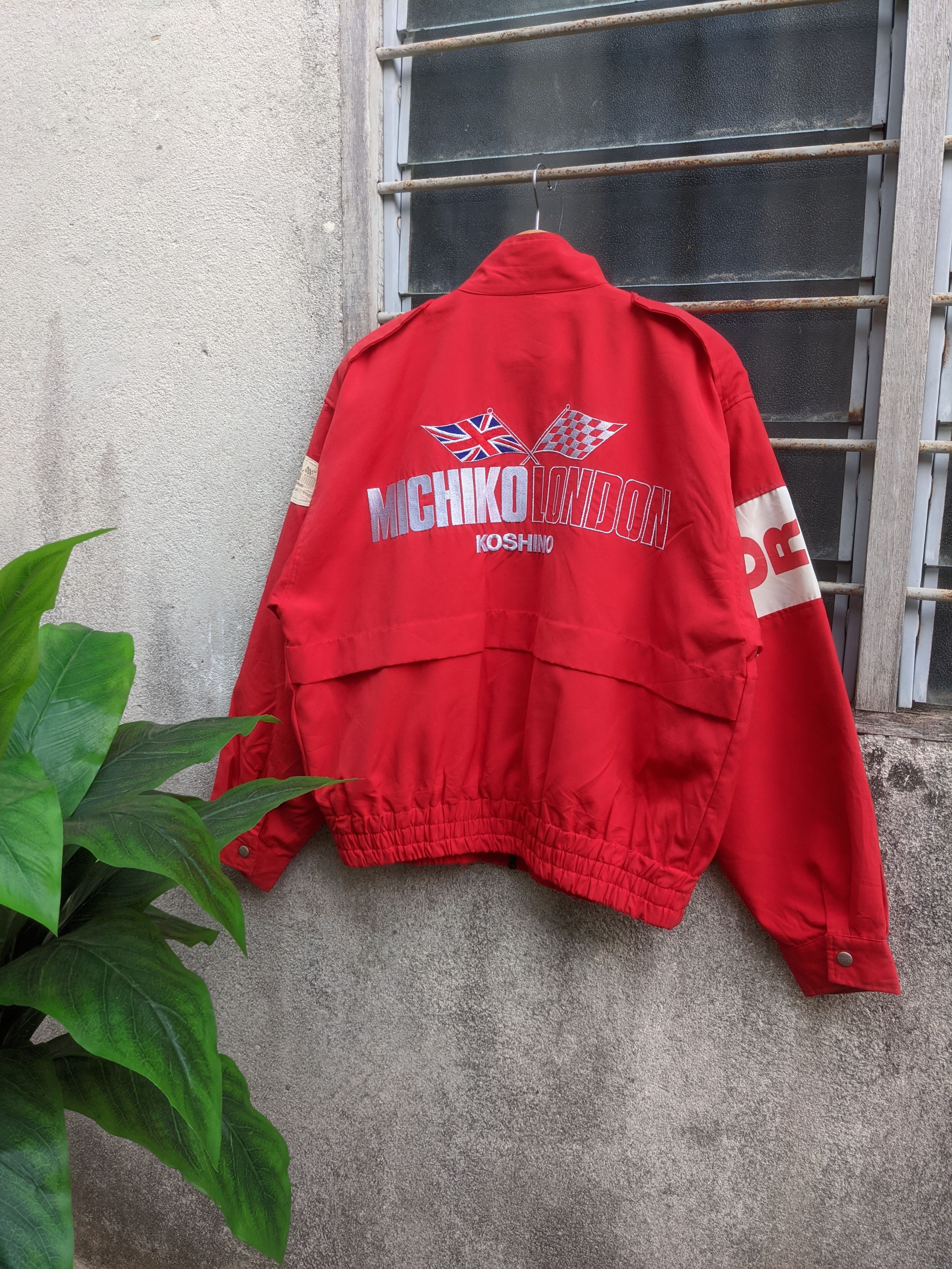 Michiko Koshino London ⚡️Rare⚡️ Vintage Michiko London Embroidery Spellout Size US L / EU 52-54 / 3 - 1 Thumbnail