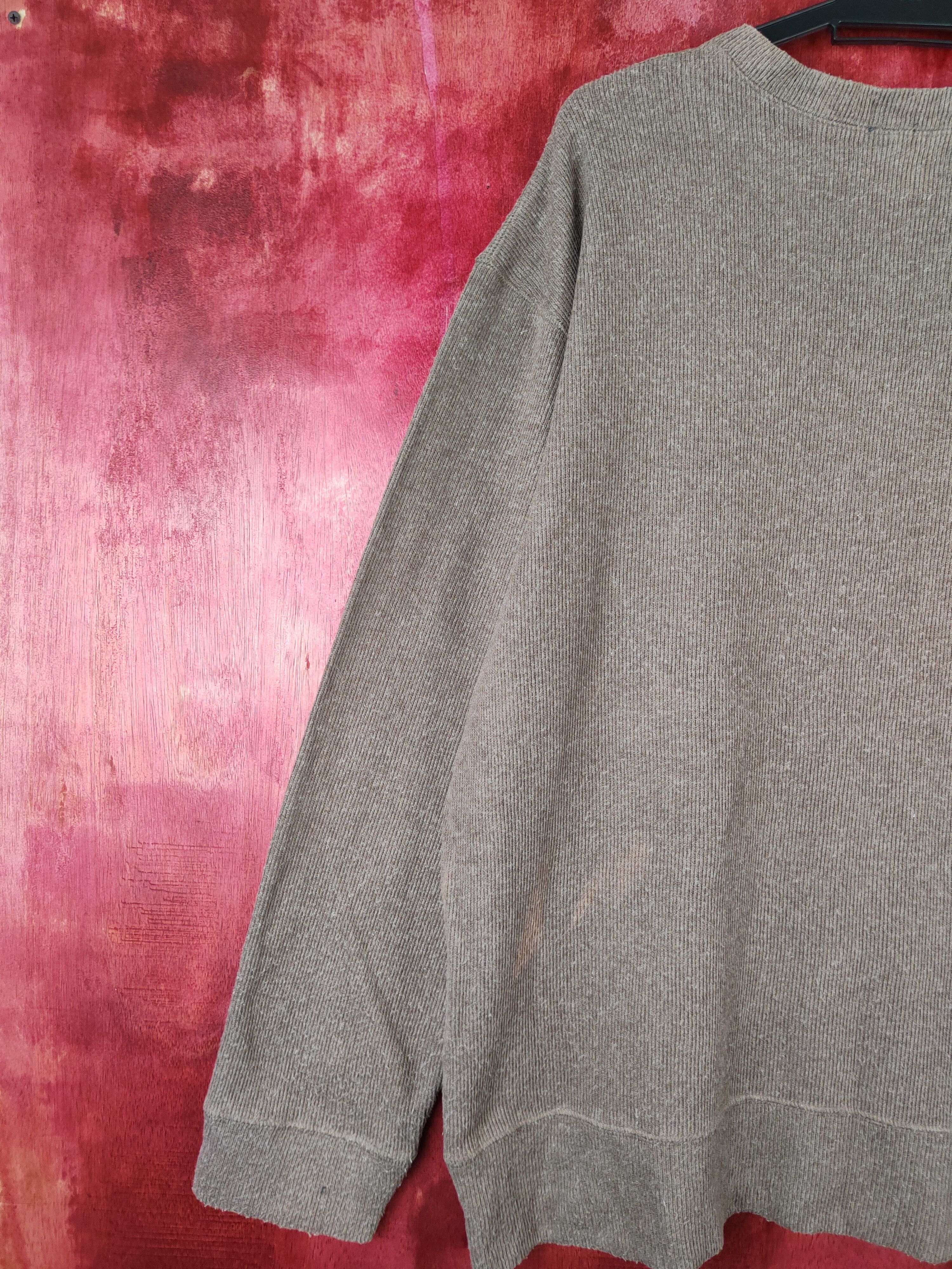 Stussy DL Stussy Brown faded vintage Sweatshirt #5419 Size US XL / EU 56 / 4 - 9 Thumbnail