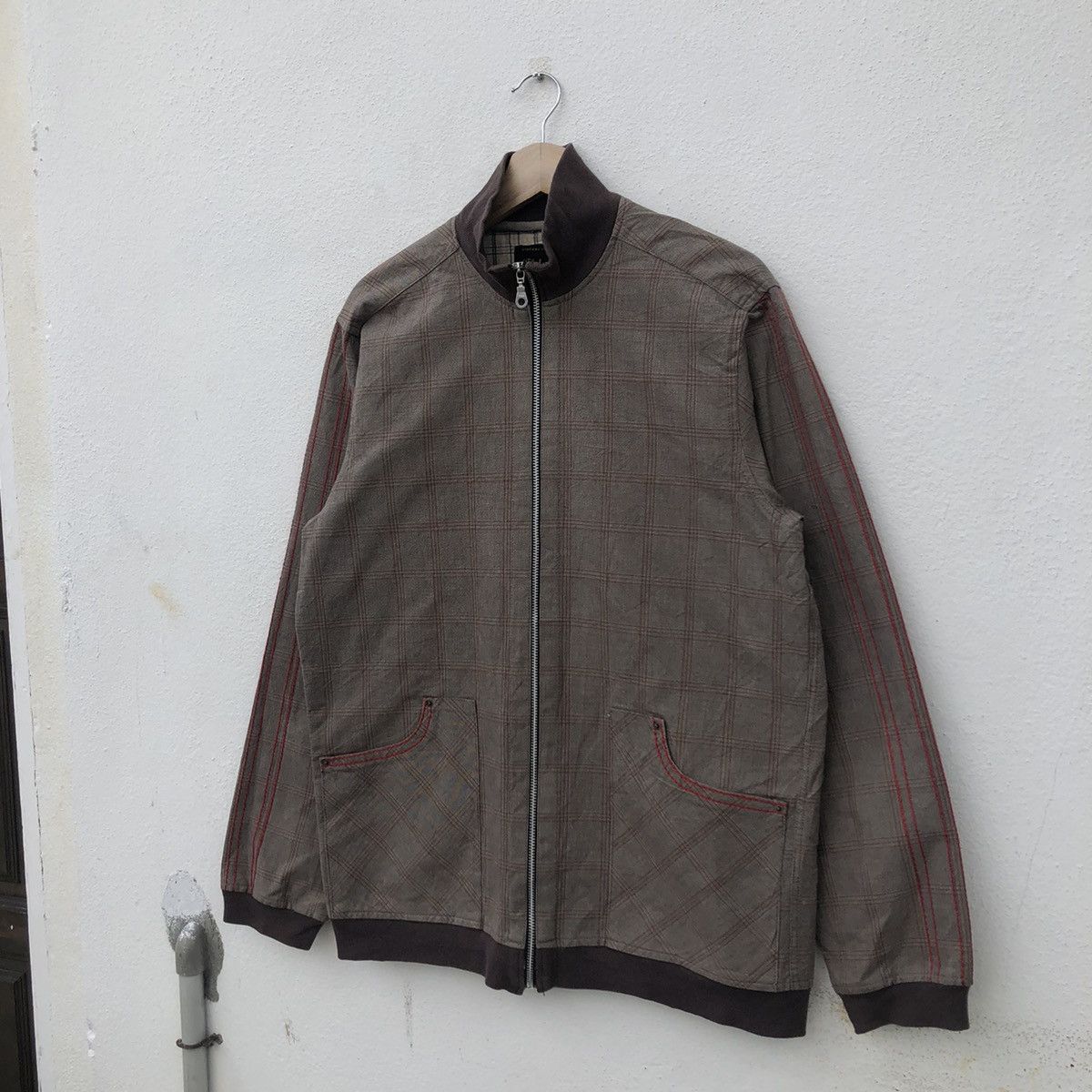 Japanese Brand VINTAGE CHORE ZIPPER JACKET CHLORO VINTAGE CLOTHING Size US M / EU 48-50 / 2 - 2 Thumbnail