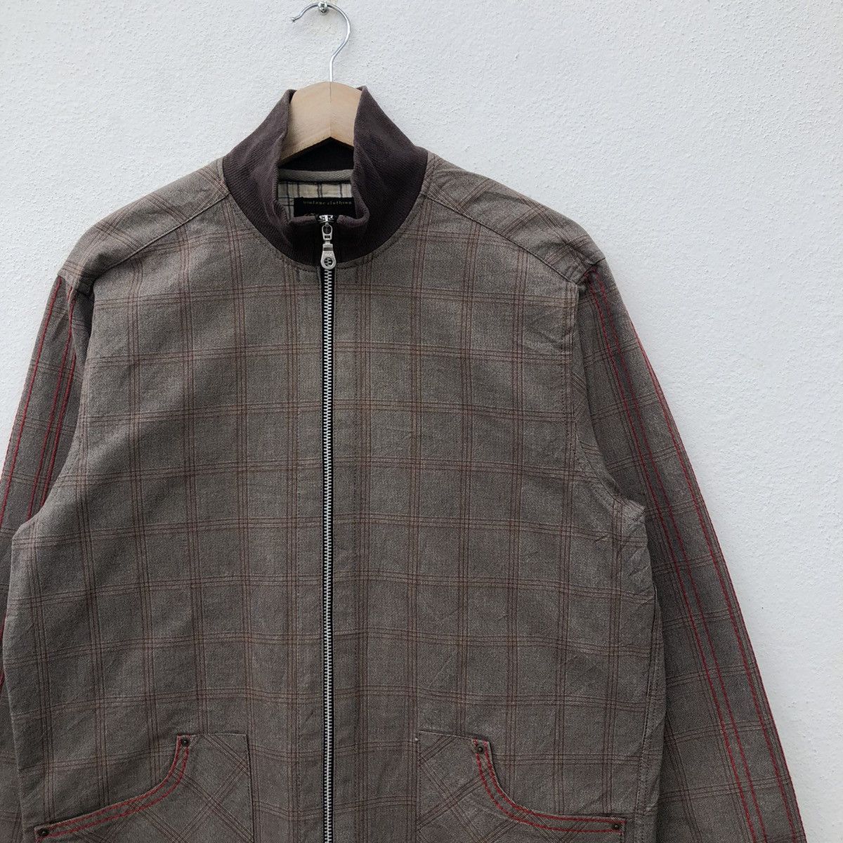 Japanese Brand VINTAGE CHORE ZIPPER JACKET CHLORO VINTAGE CLOTHING Size US M / EU 48-50 / 2 - 4 Thumbnail