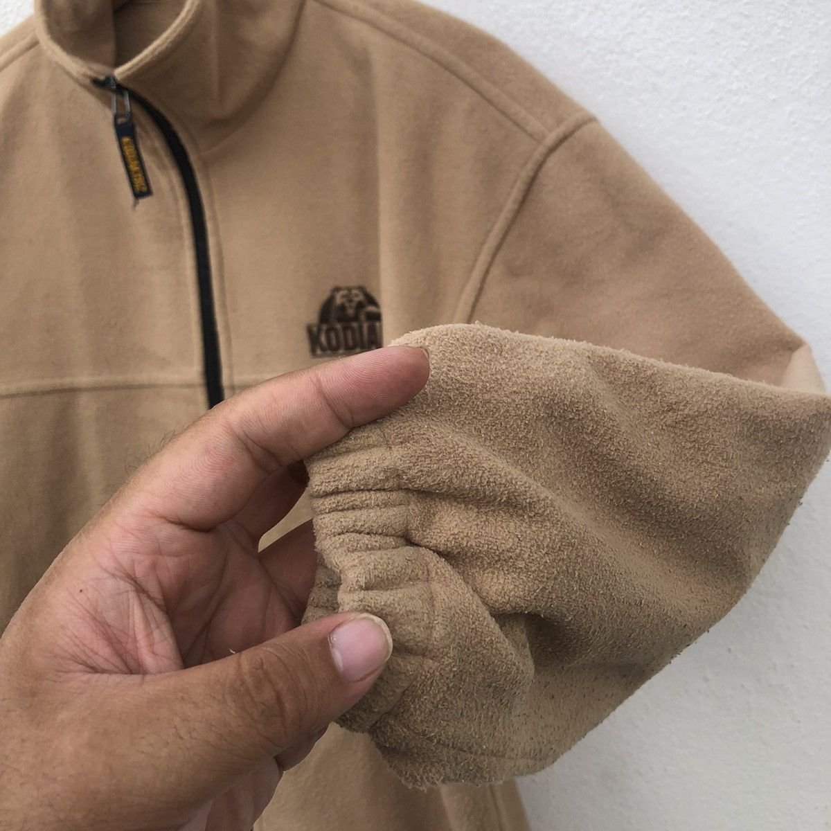 Japanese Brand VINTAGE KODIAK FLEECE ZIPPER JACKET Size US M / EU 48-50 / 2 - 5 Thumbnail