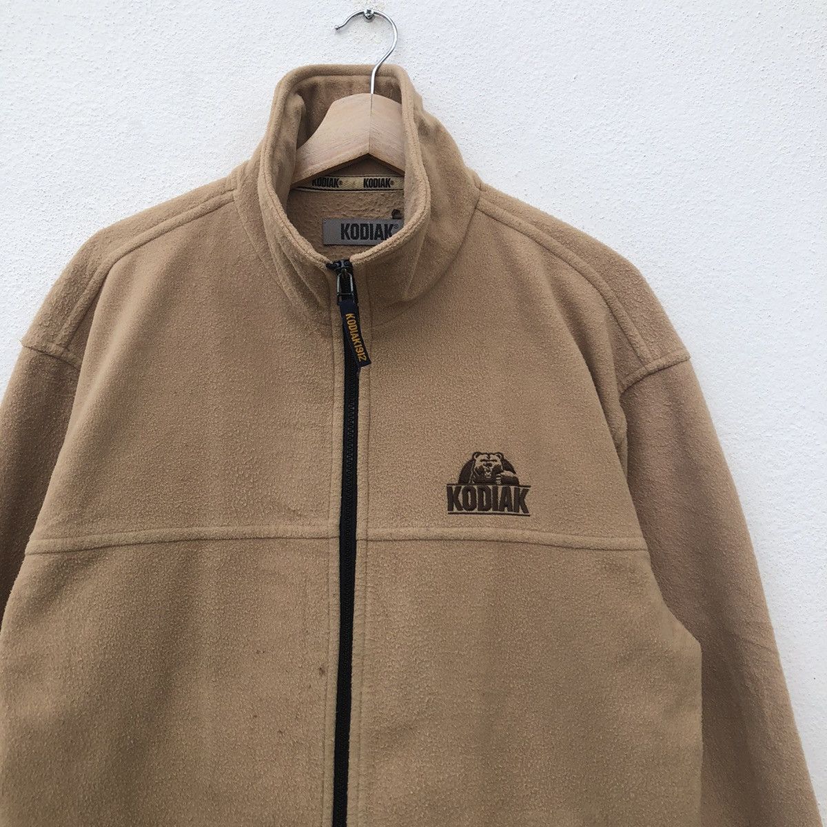 Japanese Brand VINTAGE KODIAK FLEECE ZIPPER JACKET Size US M / EU 48-50 / 2 - 3 Thumbnail