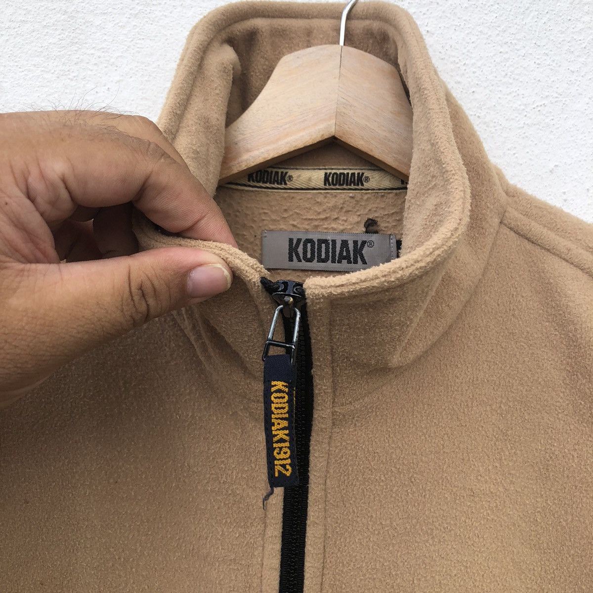 Japanese Brand VINTAGE KODIAK FLEECE ZIPPER JACKET Size US M / EU 48-50 / 2 - 4 Thumbnail