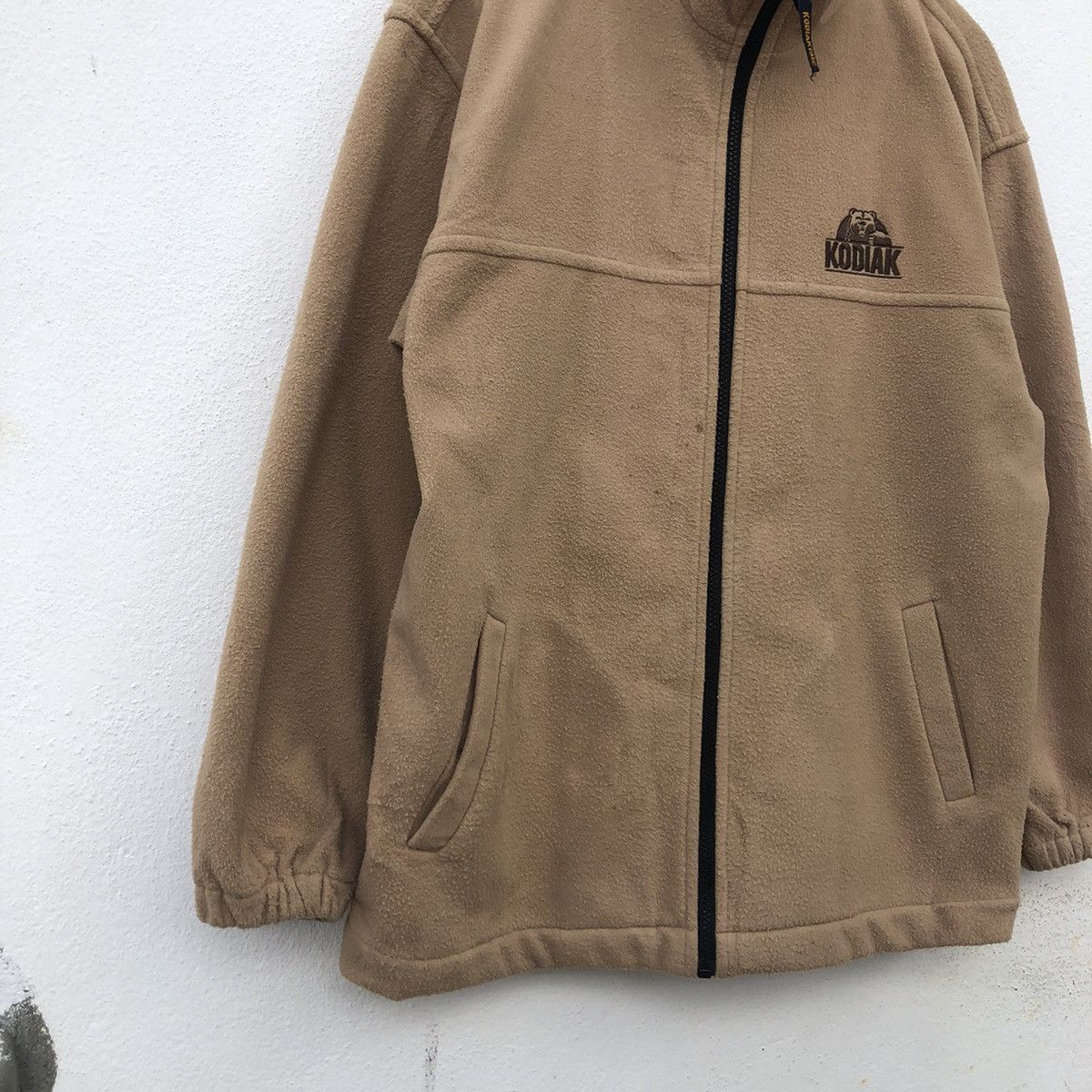 Japanese Brand VINTAGE KODIAK FLEECE ZIPPER JACKET Size US M / EU 48-50 / 2 - 8 Thumbnail