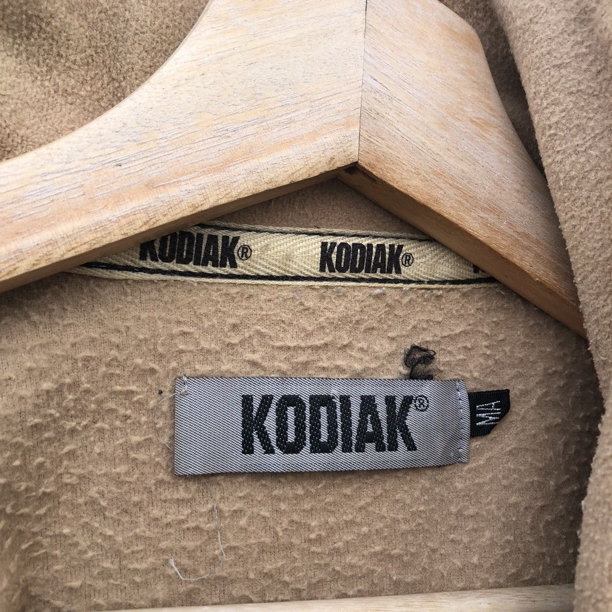Japanese Brand VINTAGE KODIAK FLEECE ZIPPER JACKET Size US M / EU 48-50 / 2 - 9 Thumbnail