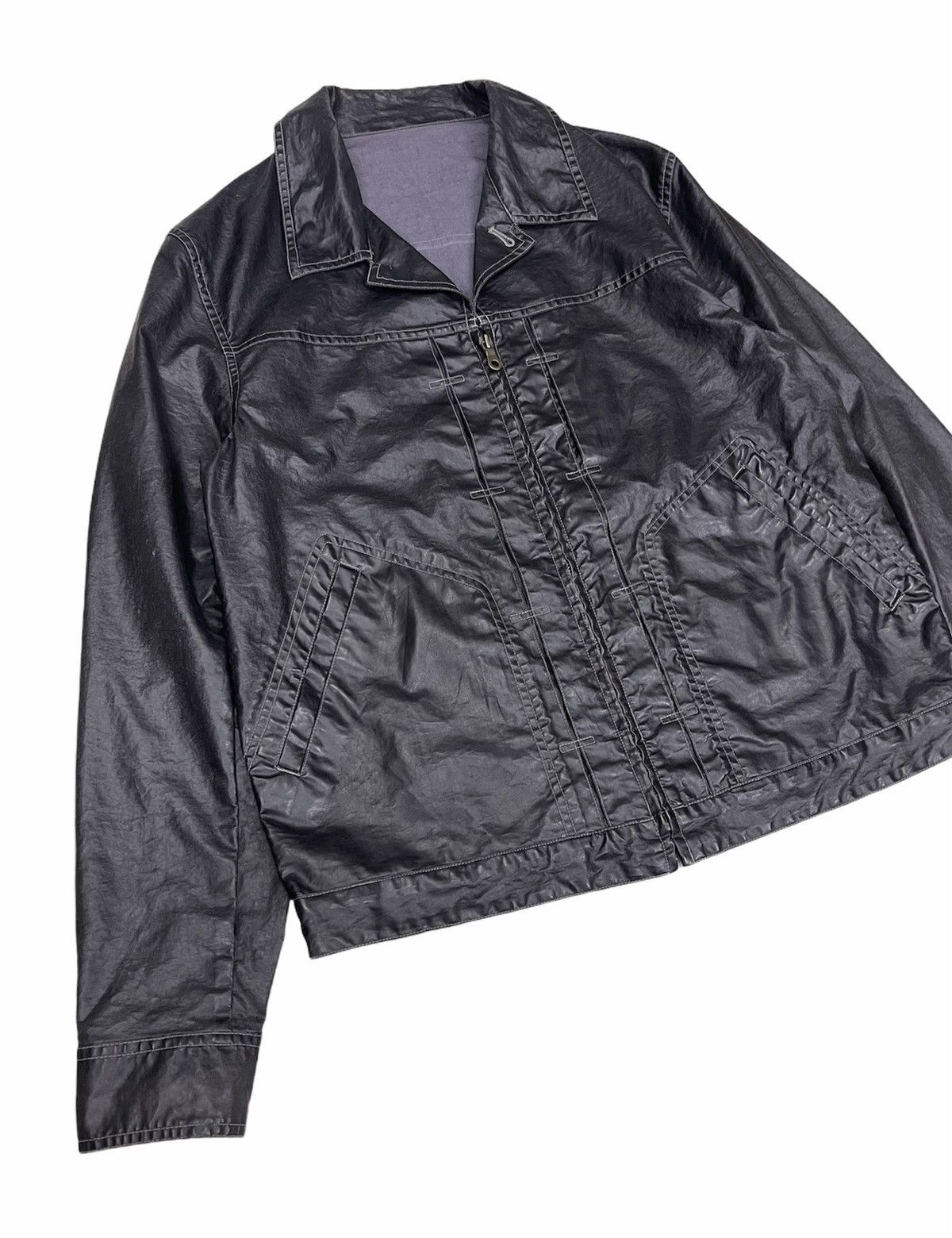 Japanese Brand JAPANESE KAZUTAKA KATO WAXED JACKET Size US L / EU 52-54 / 3 - 4 Thumbnail