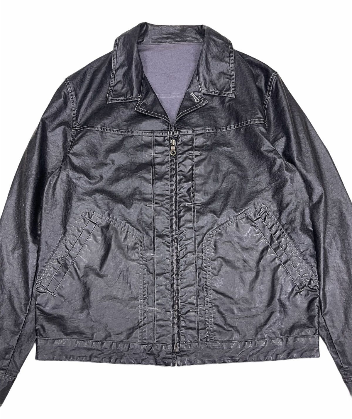 Japanese Brand JAPANESE KAZUTAKA KATO WAXED JACKET Size US L / EU 52-54 / 3 - 6 Thumbnail