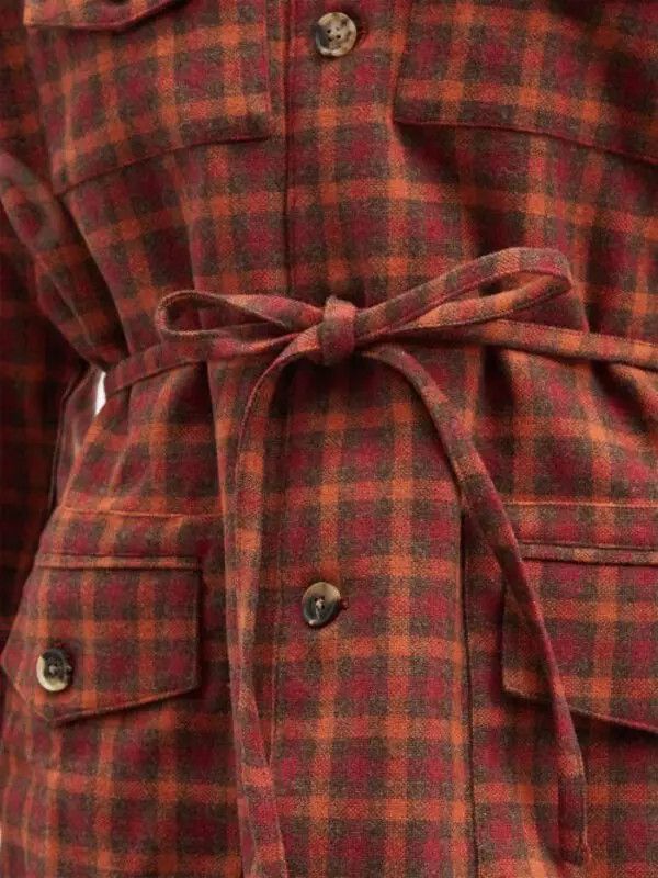 Bode Hillsdale Sunset Plaid Wool Jacket (S/M) Size US S / EU 44-46 / 1 - 5 Thumbnail