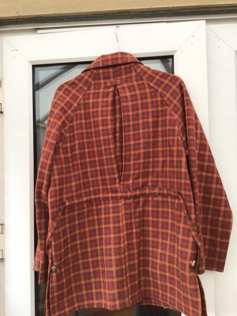 Bode Hillsdale Sunset Plaid Wool Jacket (S/M) Size US S / EU 44-46 / 1 - 4 Thumbnail