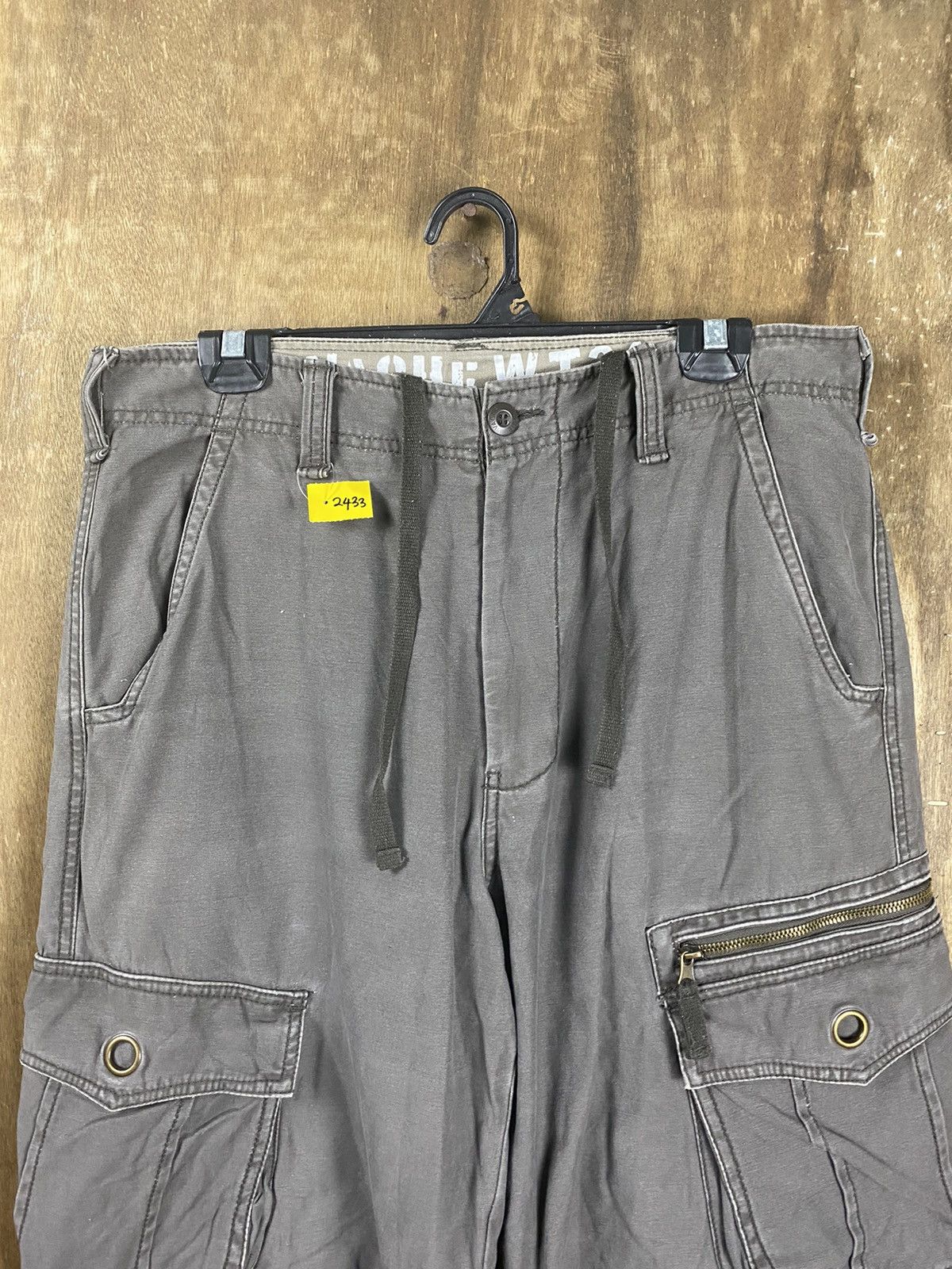 Japanese Brand DL Vache W.T34 multipocket tactical Cargo Pants #2433 Size US 32 / EU 48 - 2 Thumbnail