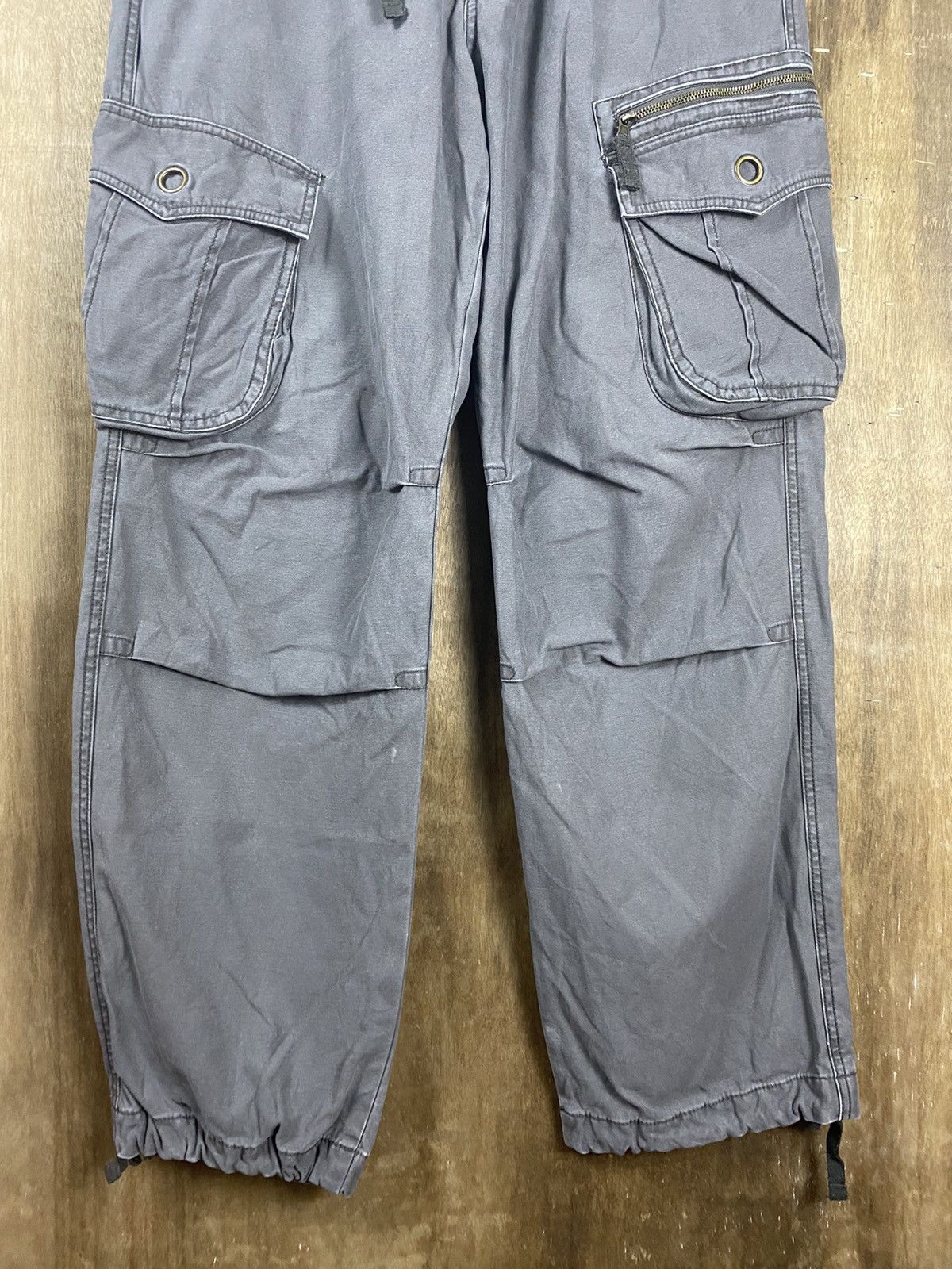 Japanese Brand DL Vache W.T34 multipocket tactical Cargo Pants #2433 Size US 32 / EU 48 - 3 Thumbnail