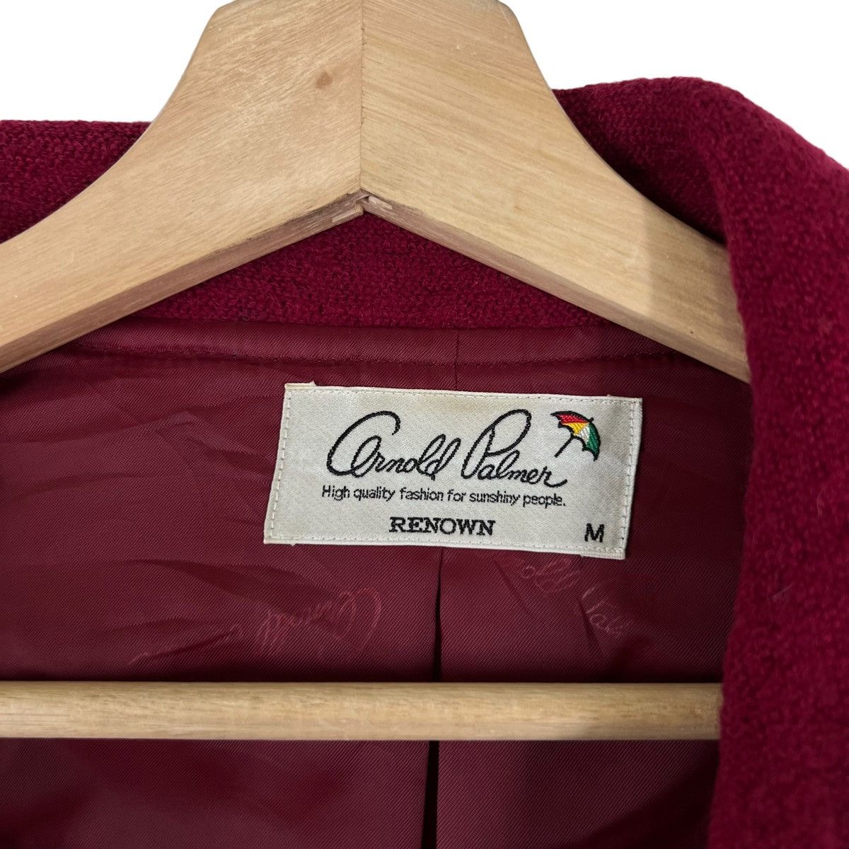 Japanese Brand VINTAGE BOMBER JACKET ARLOND PALMER WOOL Size US M / EU 48-50 / 2 - 9 Thumbnail