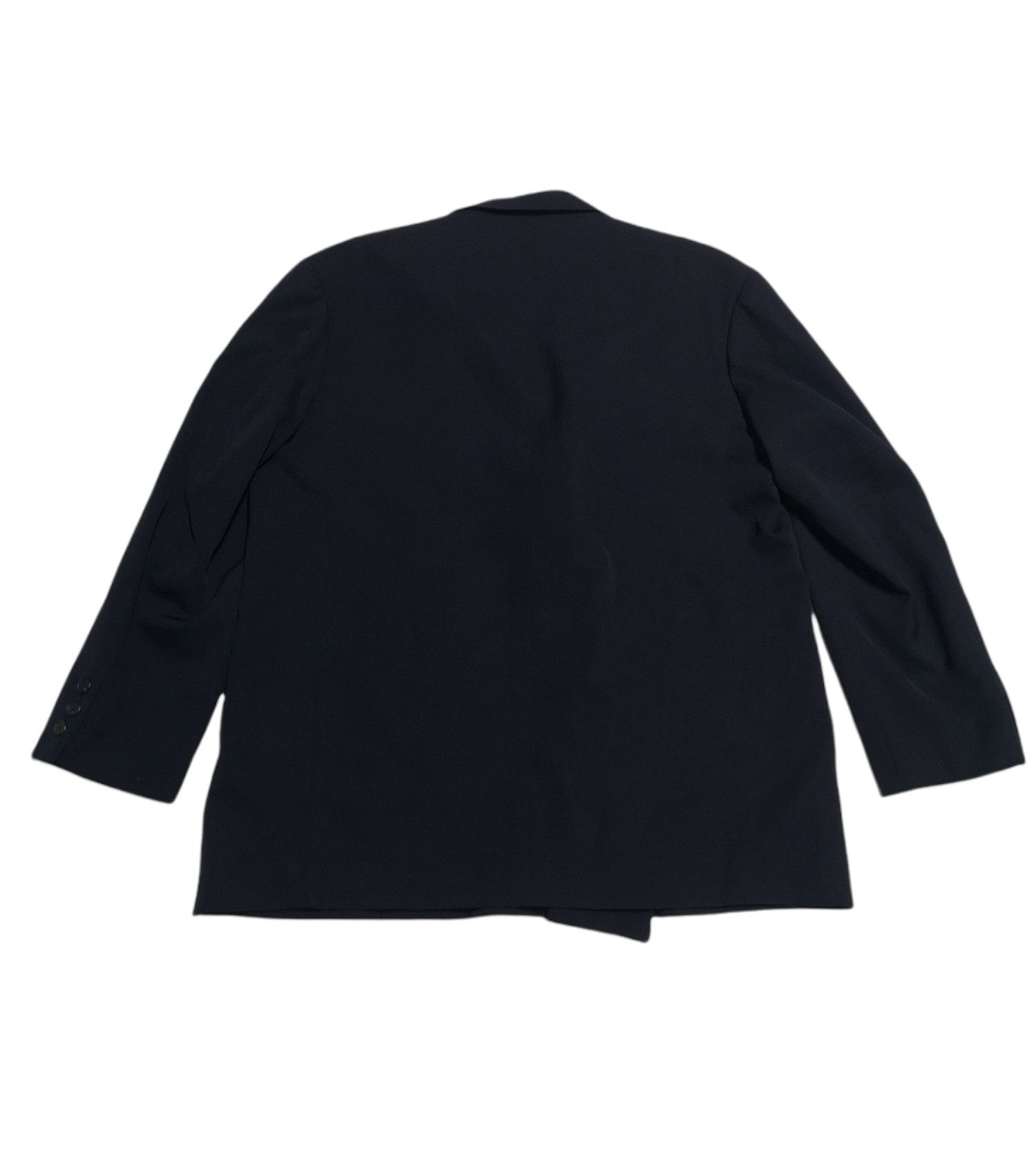 Yohji Yamamoto 🔥RUN AWAY YOHJI YAMAMOTO DOUBLE BREAST JACKET Size US L / EU 52-54 / 3 - 3 Thumbnail