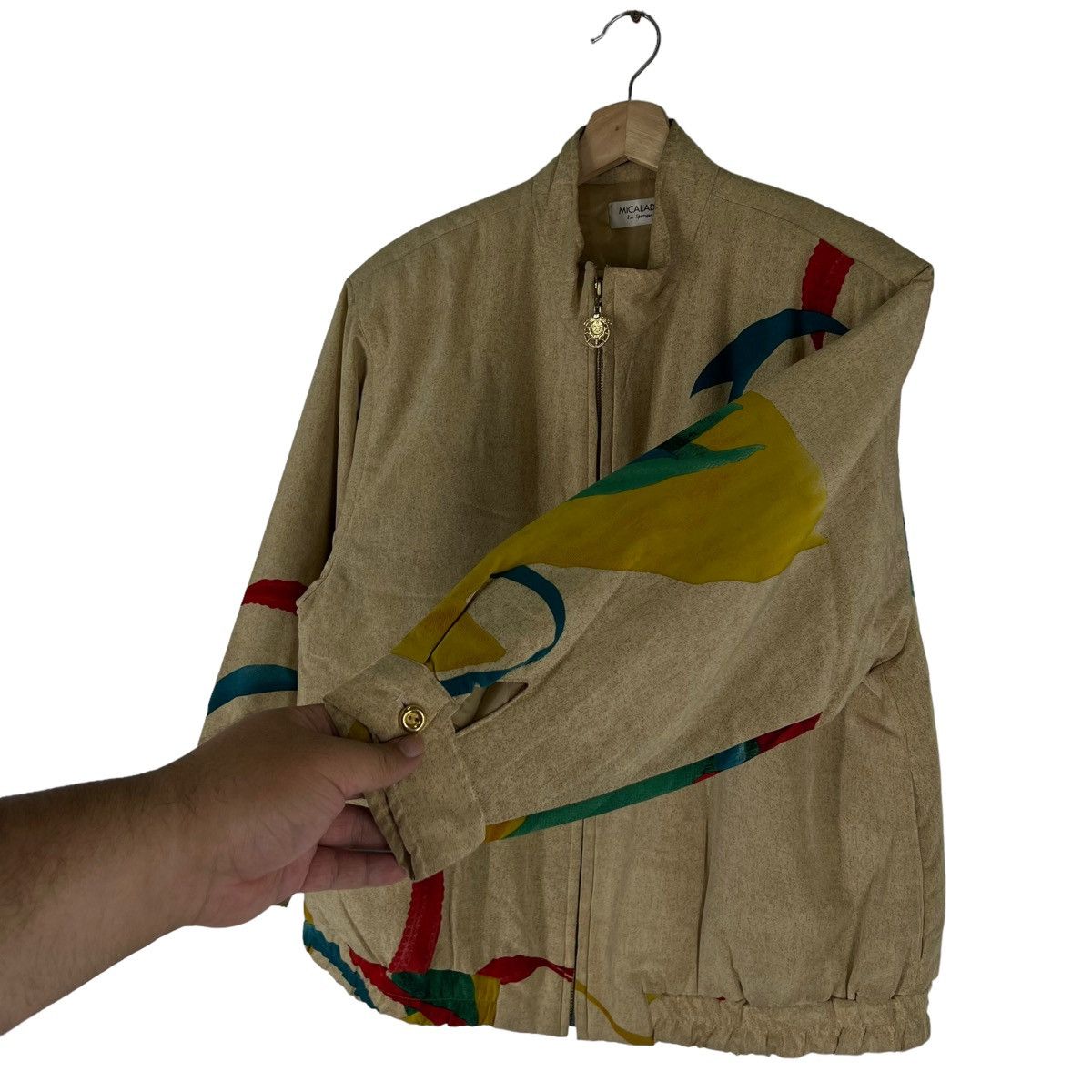 Japanese Brand VINTAGE MICALADY FULL PRINT JACKET Size M / US 6-8 / IT 42-44 - 5 Thumbnail