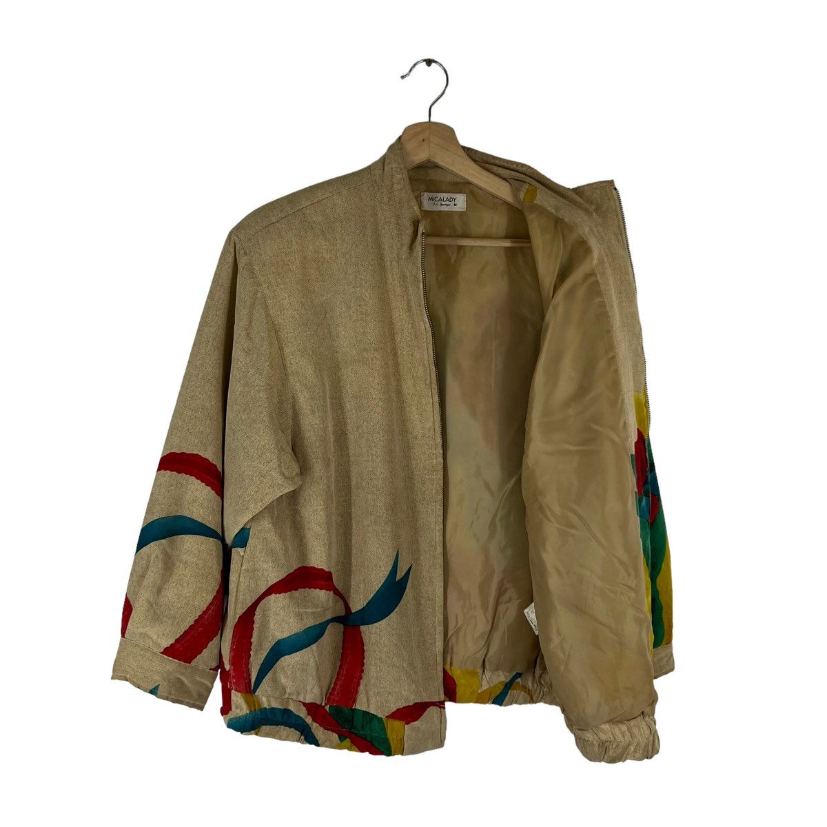Japanese Brand VINTAGE MICALADY FULL PRINT JACKET Size M / US 6-8 / IT 42-44 - 7 Thumbnail