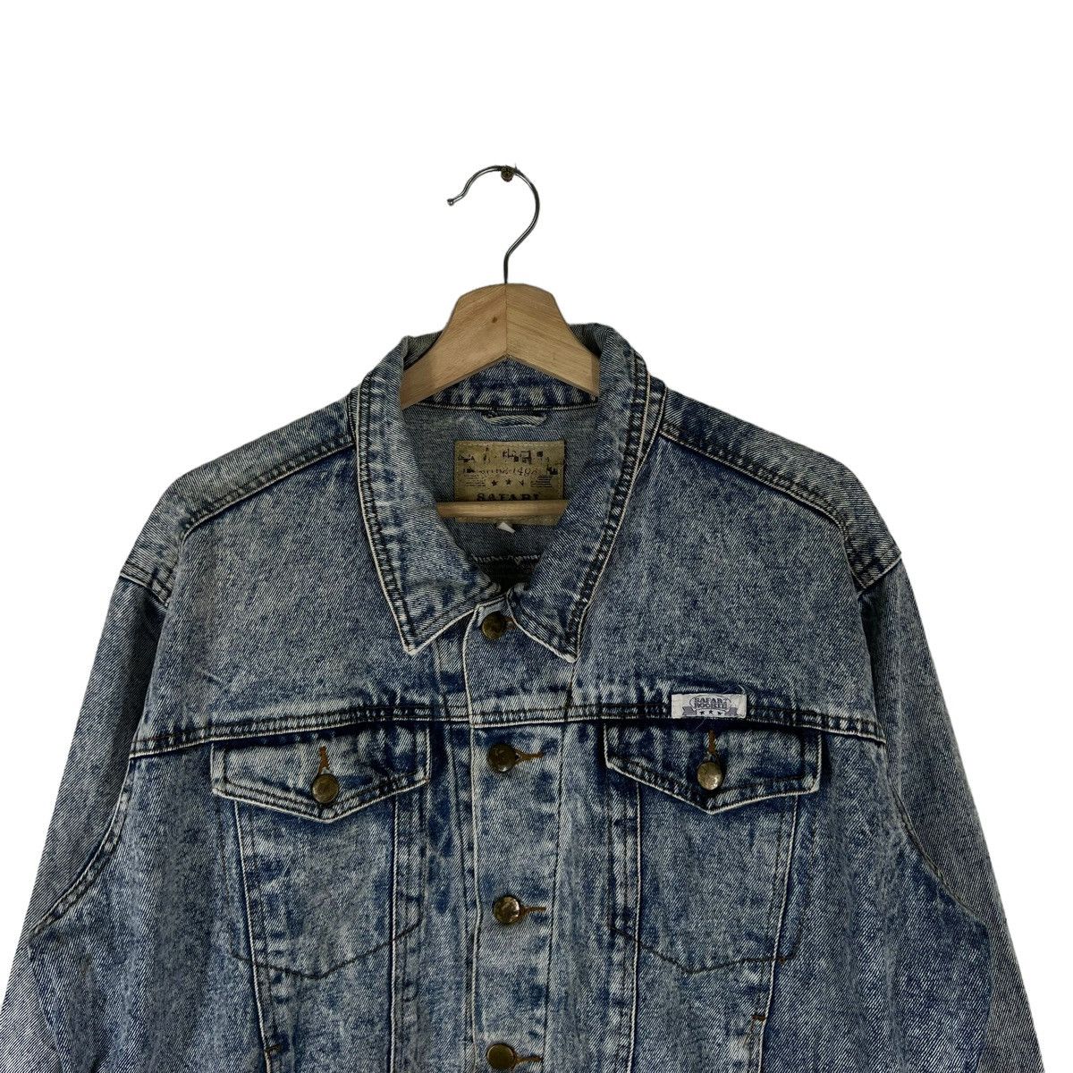 Japanese Brand VINTAGE TRUCKER DENIM JACKET SAFARI ROOKIE Size US M / EU 48-50 / 2 - 2 Thumbnail