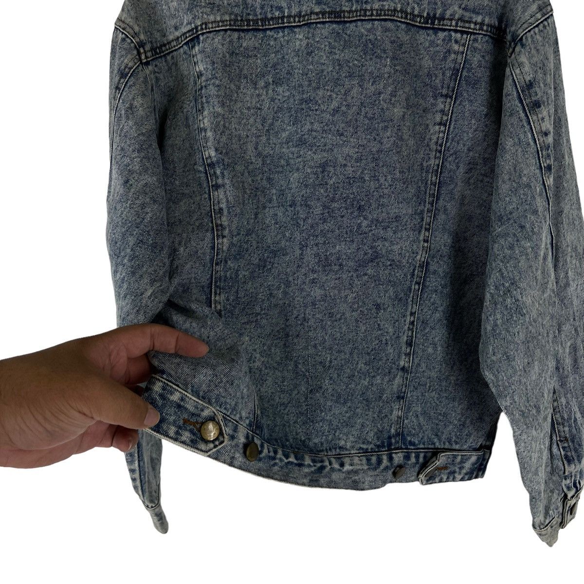 Japanese Brand VINTAGE TRUCKER DENIM JACKET SAFARI ROOKIE Size US M / EU 48-50 / 2 - 6 Thumbnail