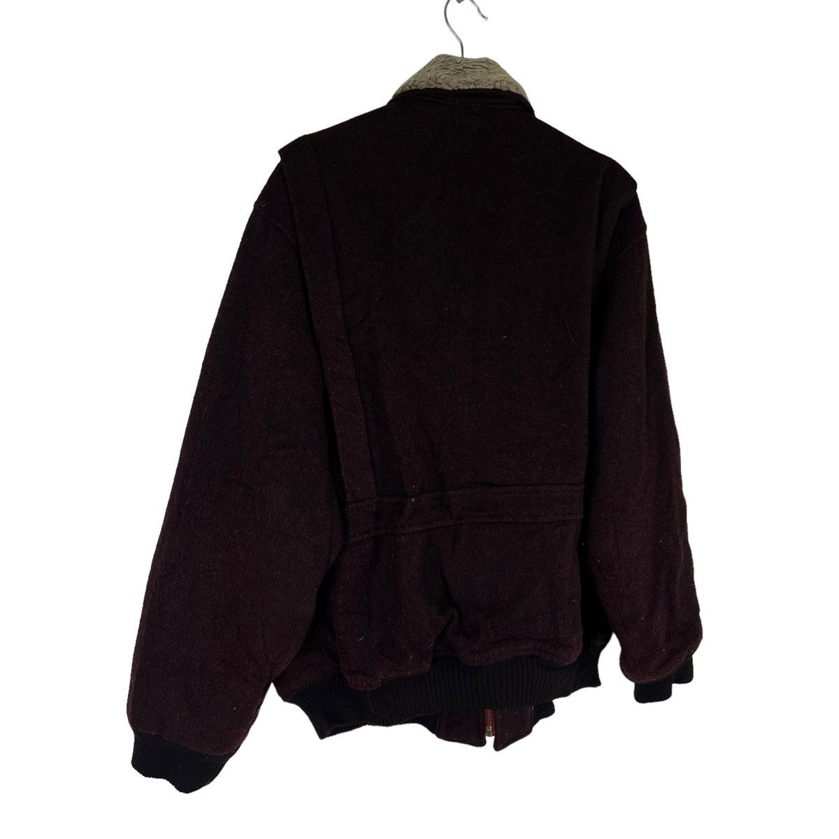 Japanese Brand VINTAGE WOOL VARSITY JACKET RICH MAN EDWIN COMPANY Size US L / EU 52-54 / 3 - 10 Thumbnail
