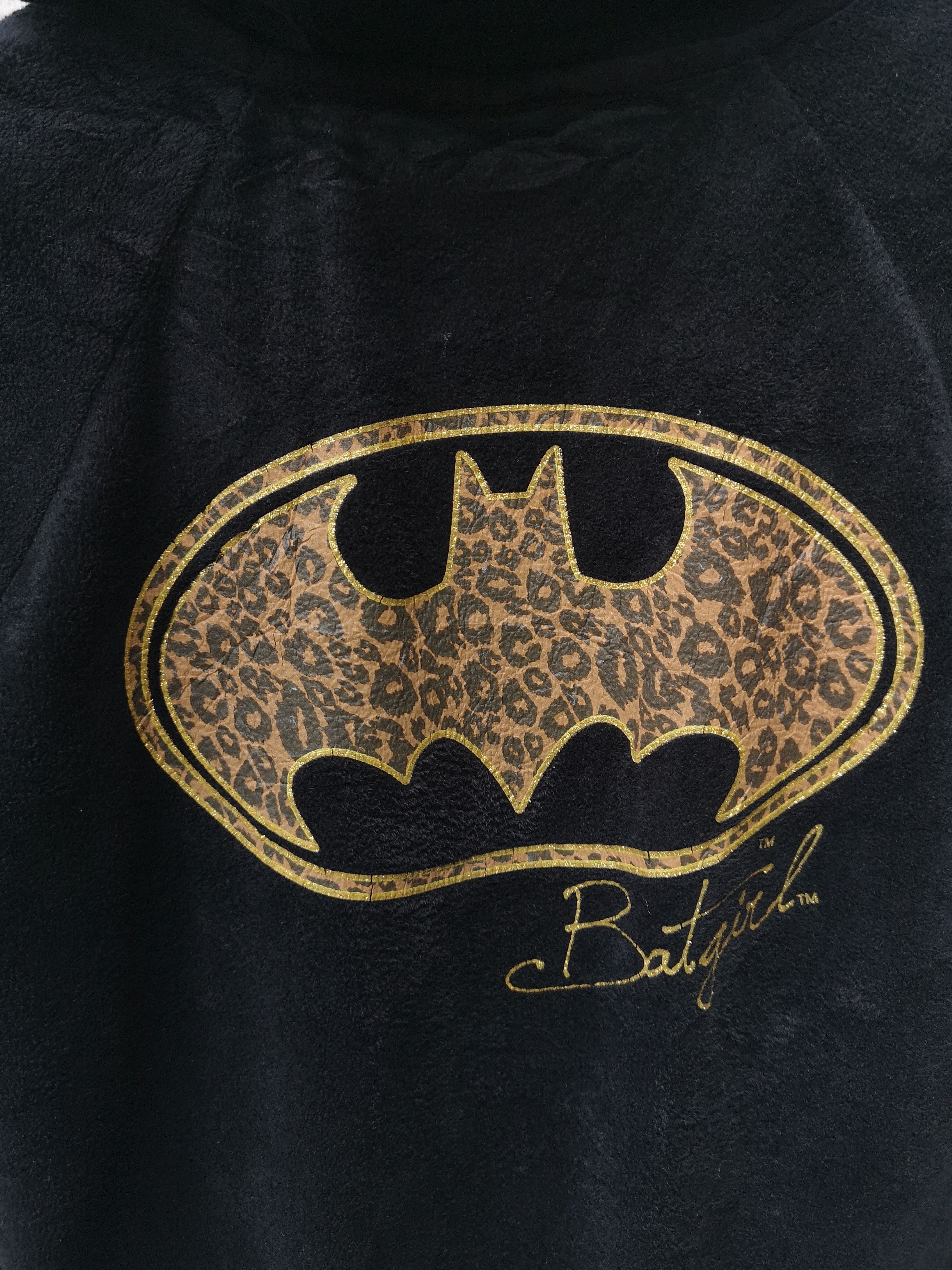DC Comics Batman/batgirl Sweater Big Logo Size US L / EU 52-54 / 3 - 3 Thumbnail