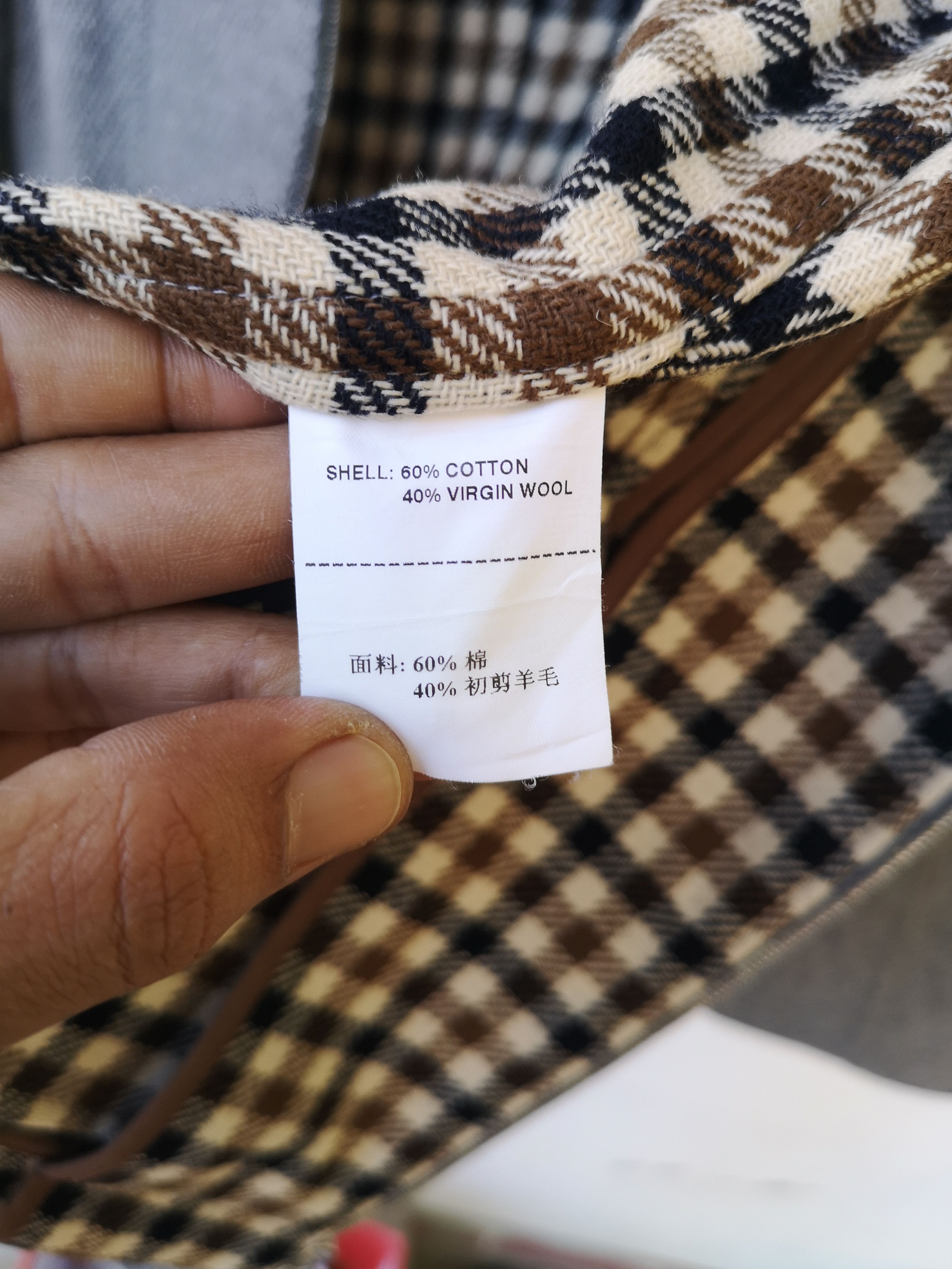 Aquascutum 🫴🏻Aquascutum Checkered inner wool jacket Size US S / EU 44-46 / 1 - 4 Thumbnail