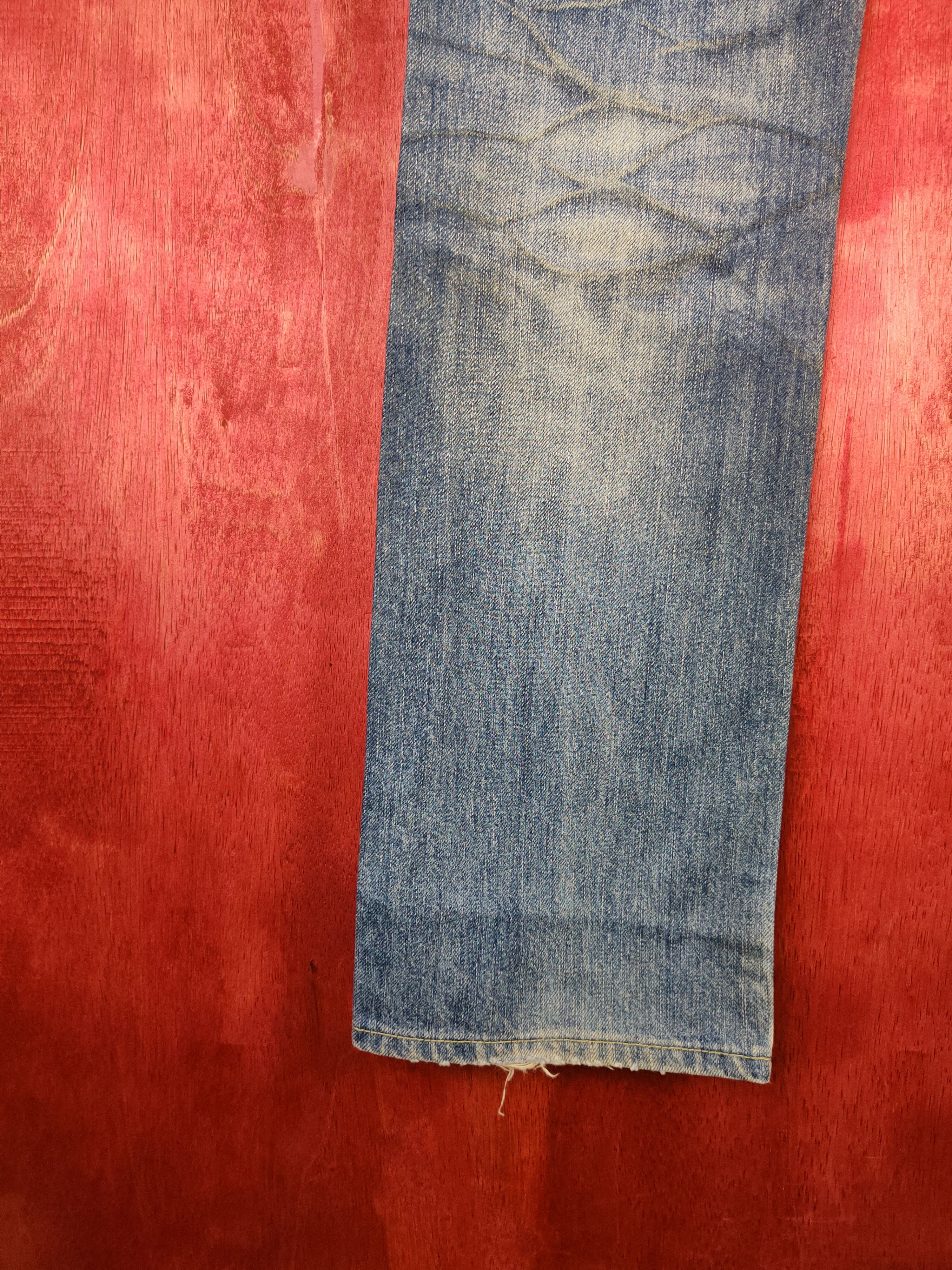 Japanese Brand × Uniqlo Uniqlo Blue Faded jeans Denim pants #5969 Size US 27 - 9 Thumbnail