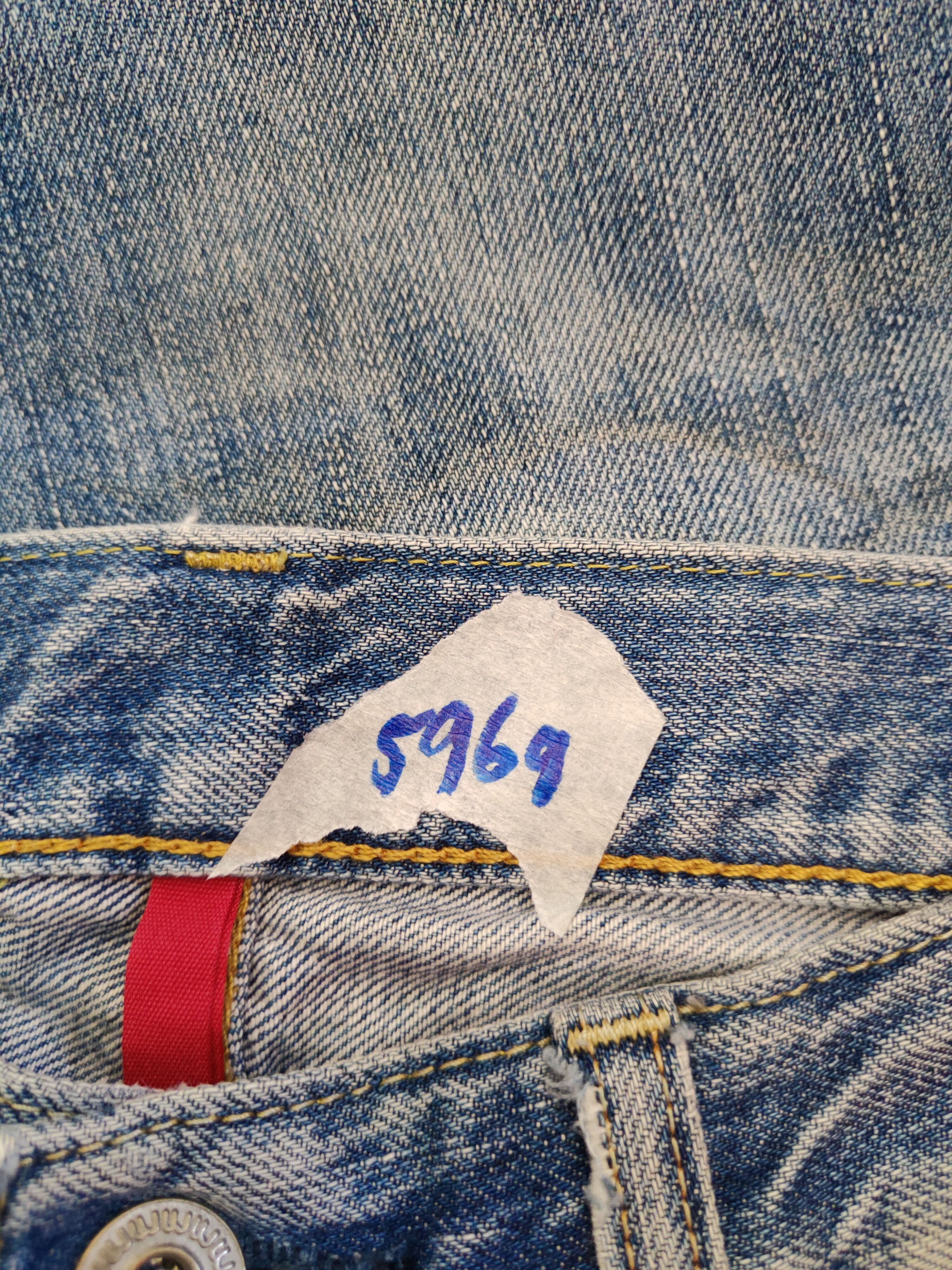 Japanese Brand × Uniqlo Uniqlo Blue Faded jeans Denim pants #5969 Size US 27 - 15 Thumbnail