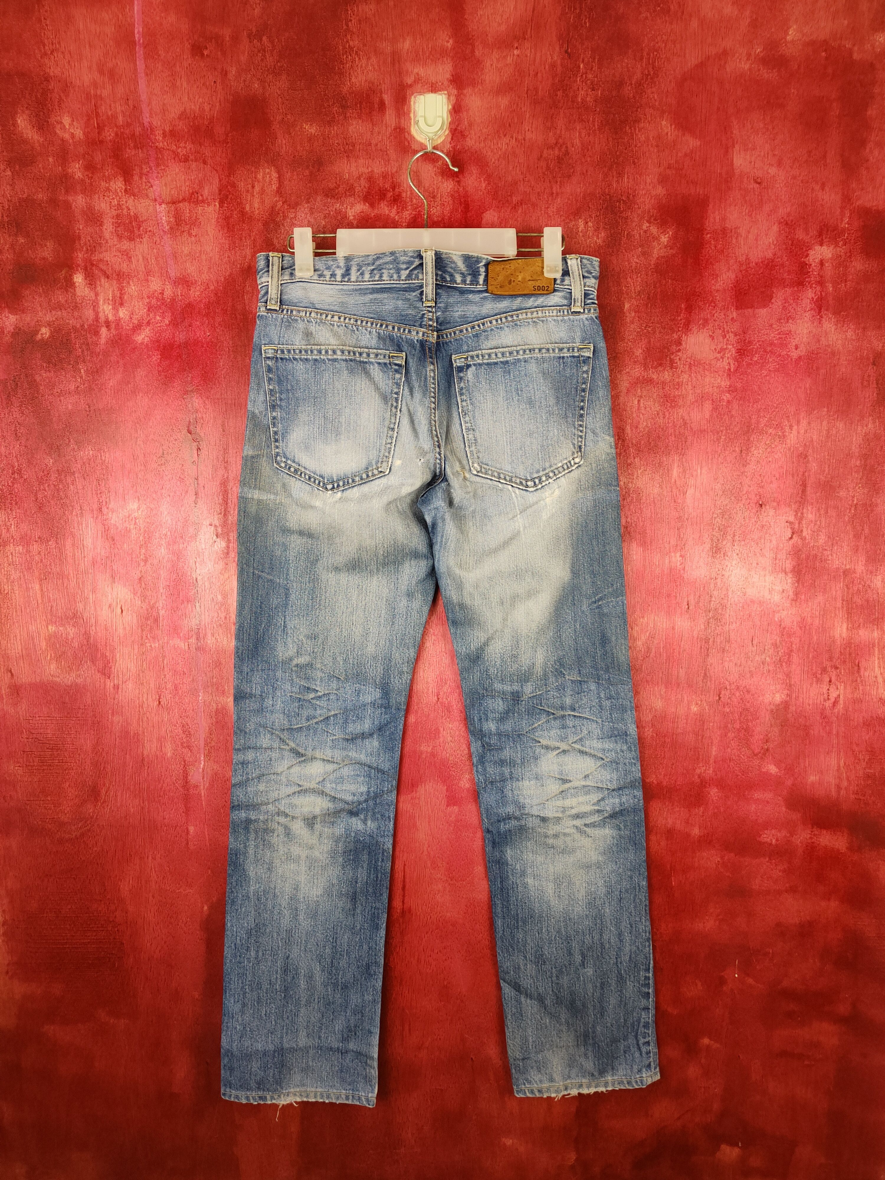 Japanese Brand × Uniqlo Uniqlo Blue Faded jeans Denim pants #5969 Size US 27 - 7 Thumbnail