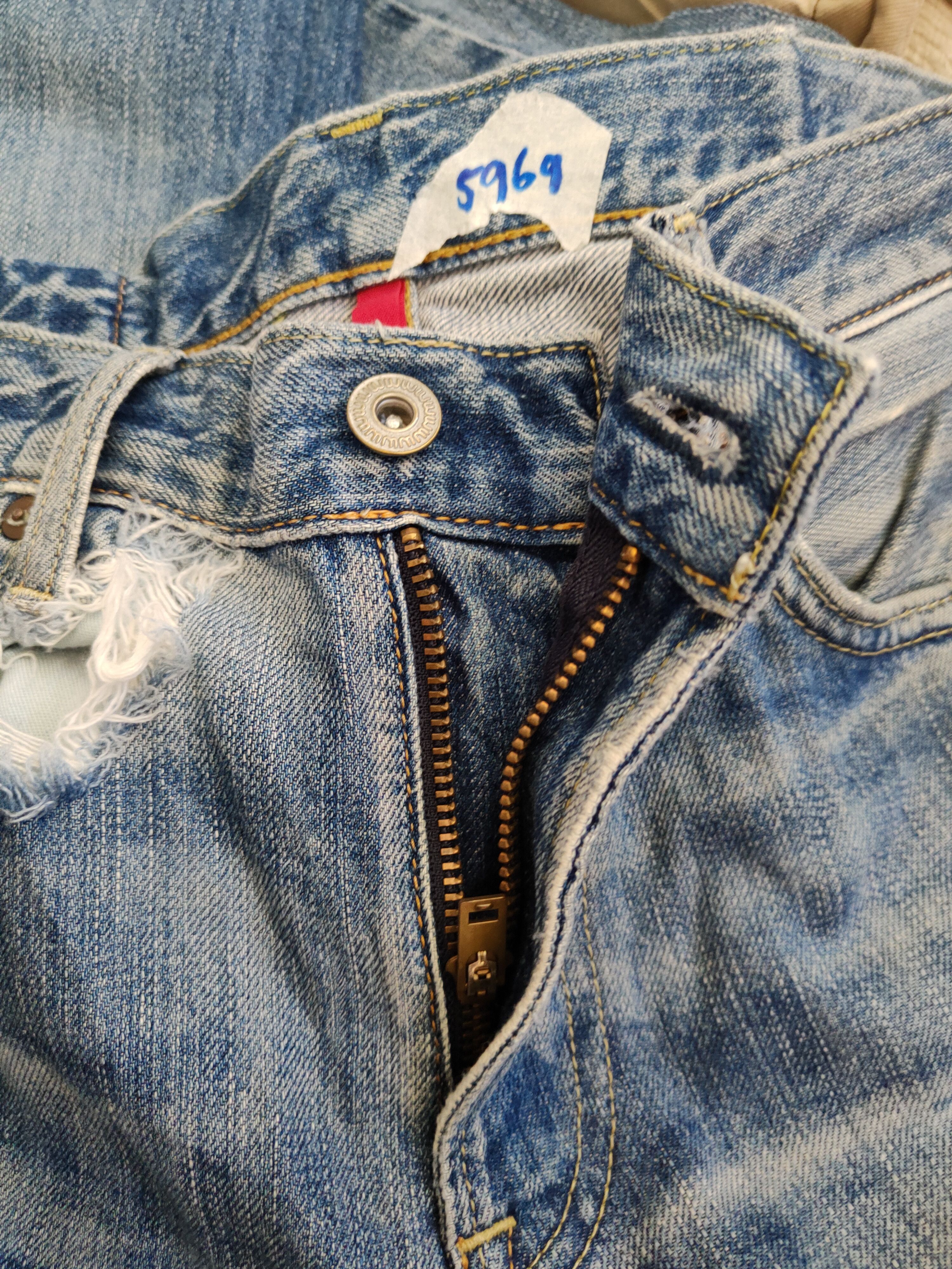 Japanese Brand × Uniqlo Uniqlo Blue Faded jeans Denim pants #5969 Size US 27 - 12 Thumbnail