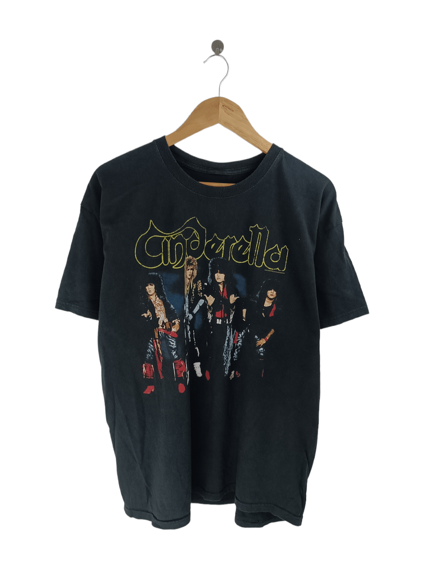 Band Tees VINTAGE CINDERELLA GLAM ROCK TWISTED METAL BOOTLEG TEE Size US L / EU 52-54 / 3 - 1 Thumbnail