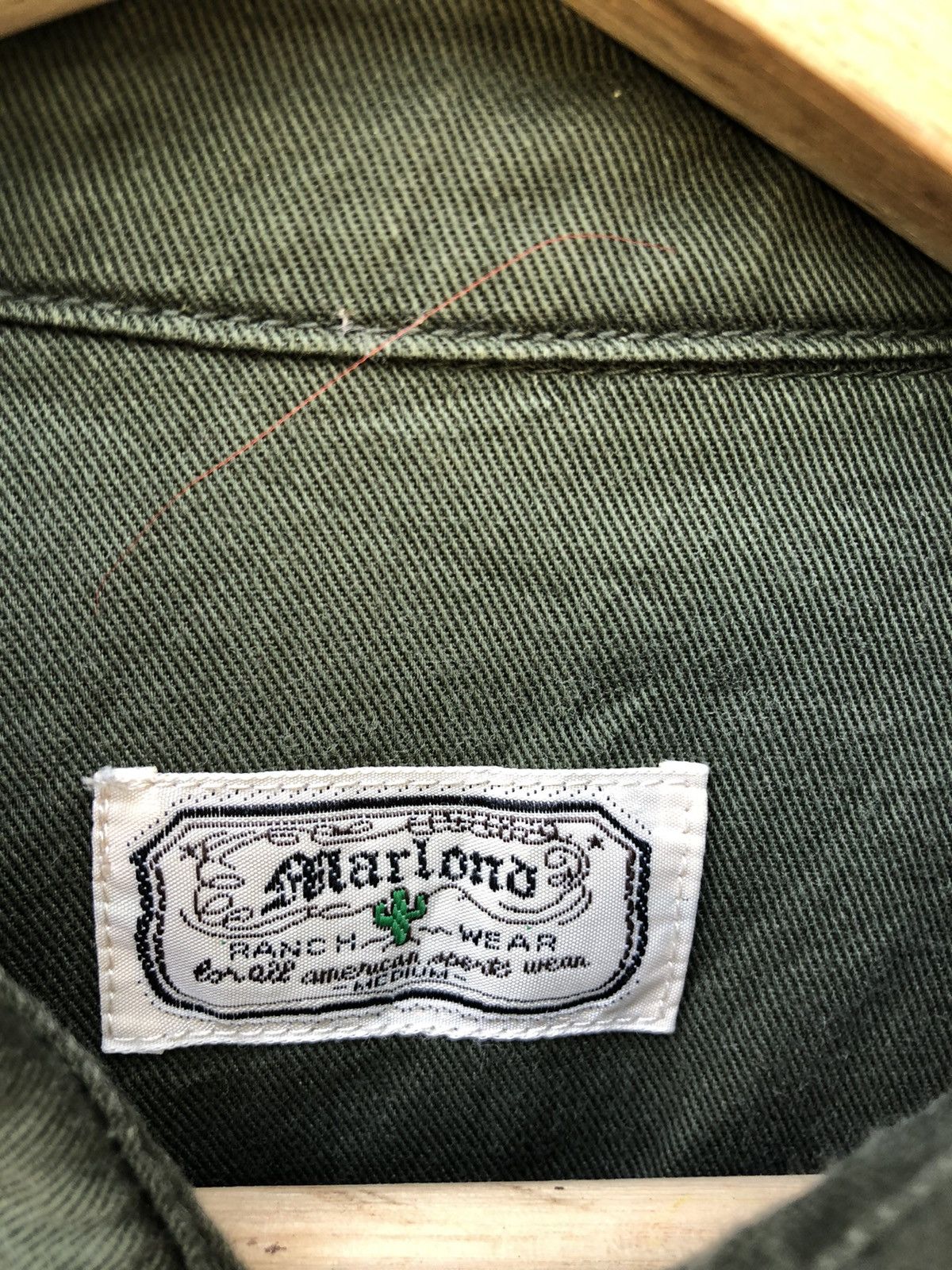 Japanese Brand Brand Mariono LongSleeve Shirt Button Up Army Style Size US S / EU 44-46 / 1 - 3 Thumbnail