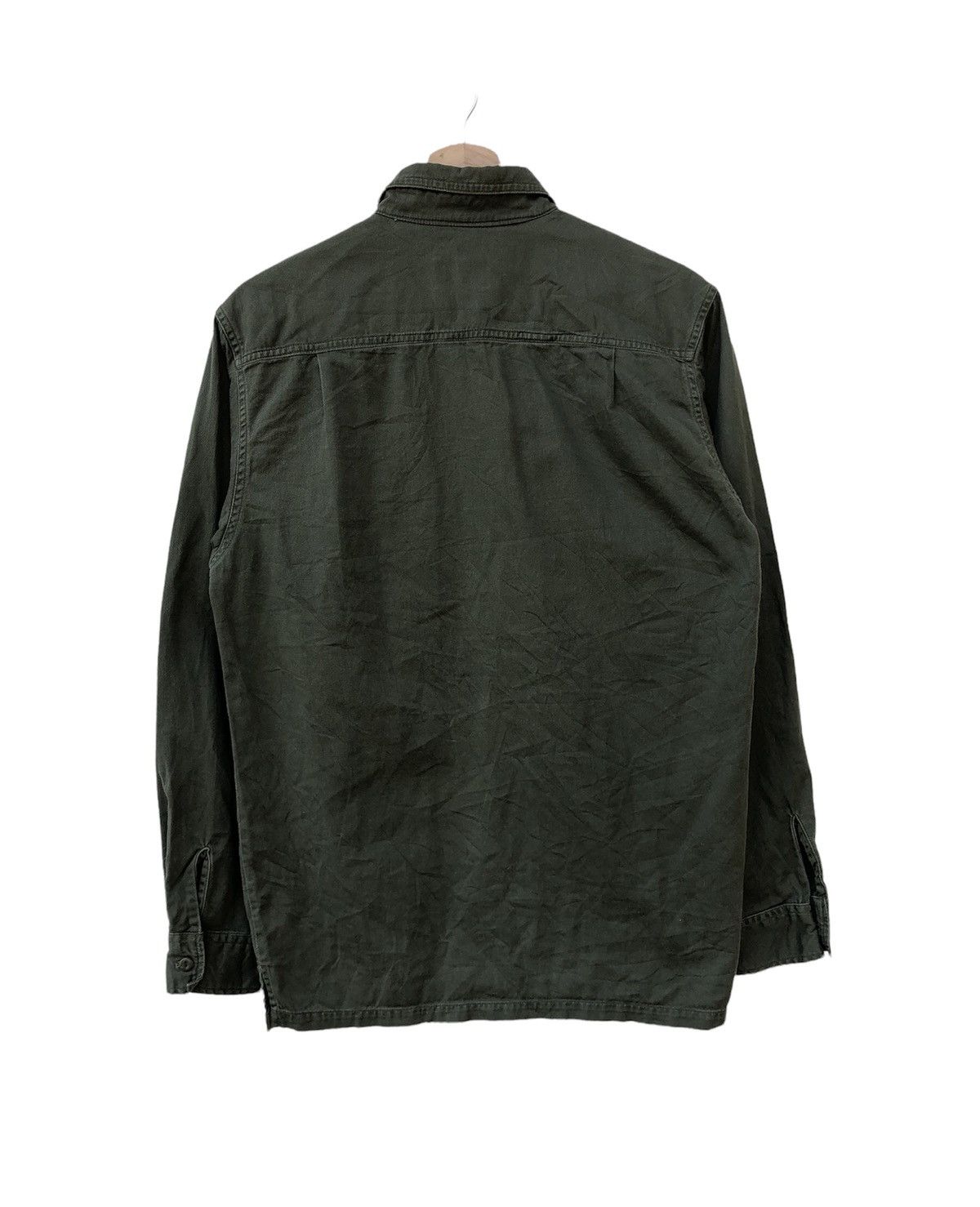 Japanese Brand Brand Mariono LongSleeve Shirt Button Up Army Style Size US S / EU 44-46 / 1 - 2 Thumbnail