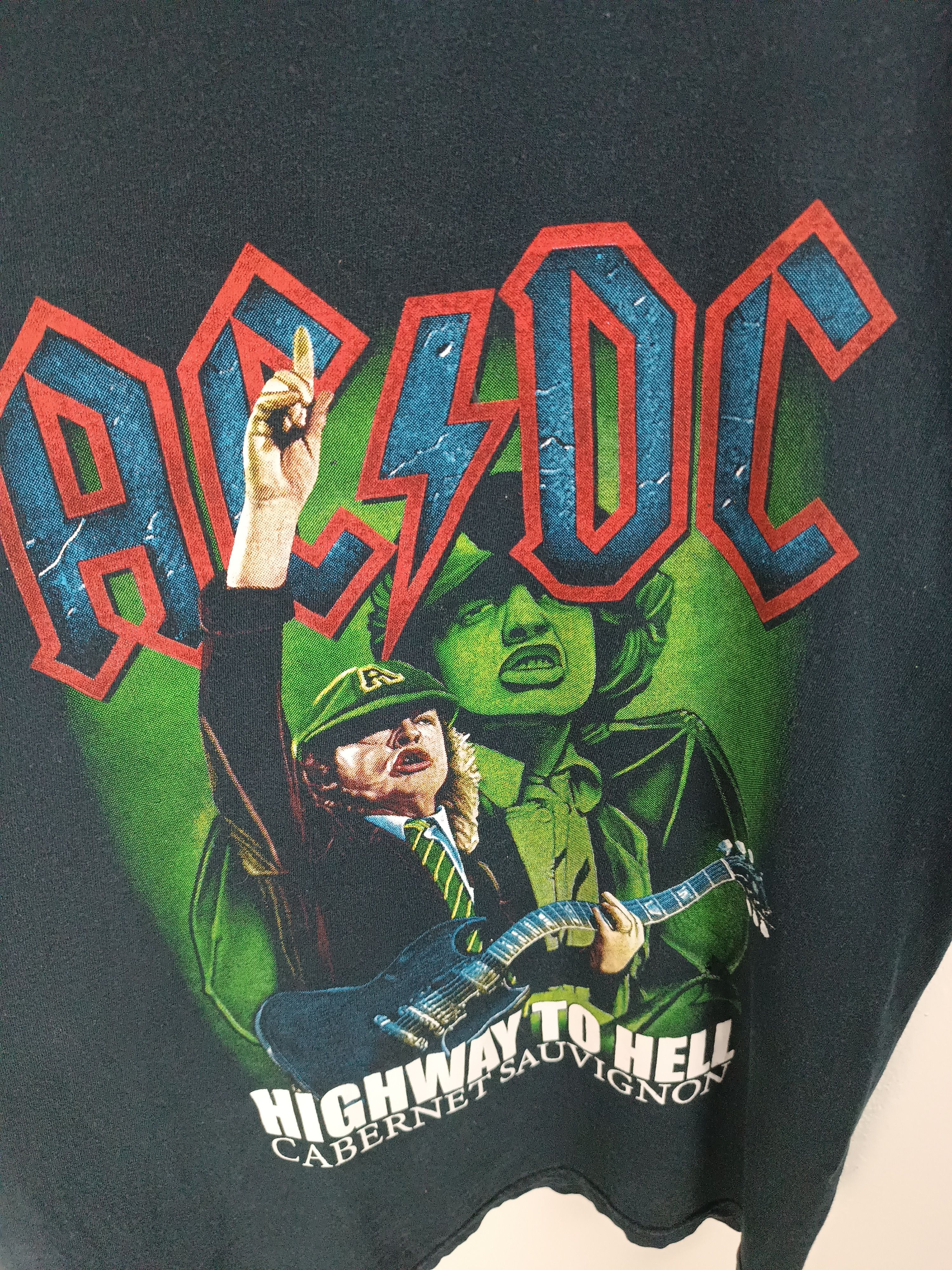 Band Tees VINTAGE ACDC 'HIGHWAY TO HELL' TEE (bon jovi KISS zeppelin) Size US M / EU 48-50 / 2 - 10 Thumbnail