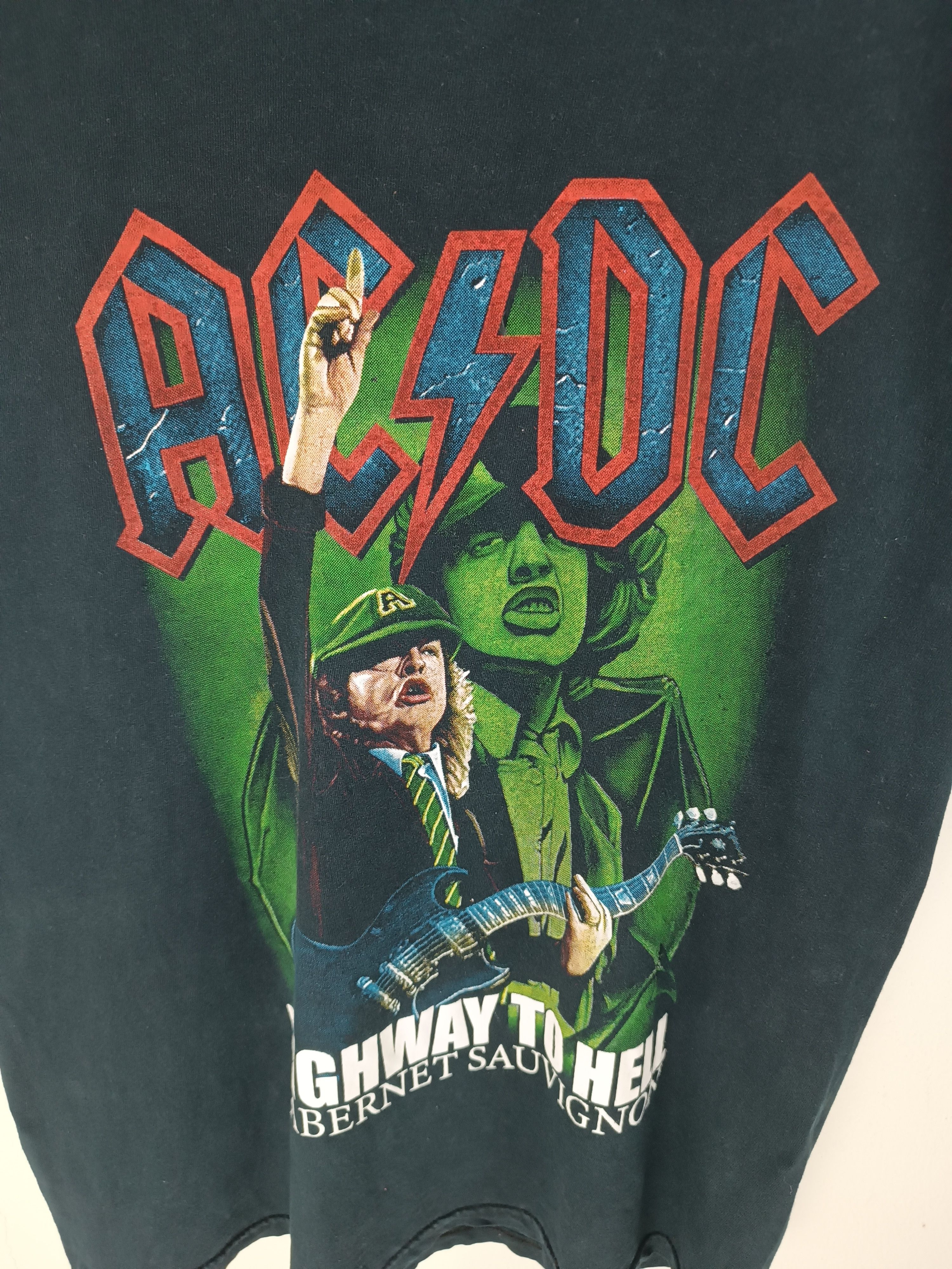 Band Tees VINTAGE ACDC 'HIGHWAY TO HELL' TEE (bon jovi KISS zeppelin) Size US M / EU 48-50 / 2 - 8 Thumbnail