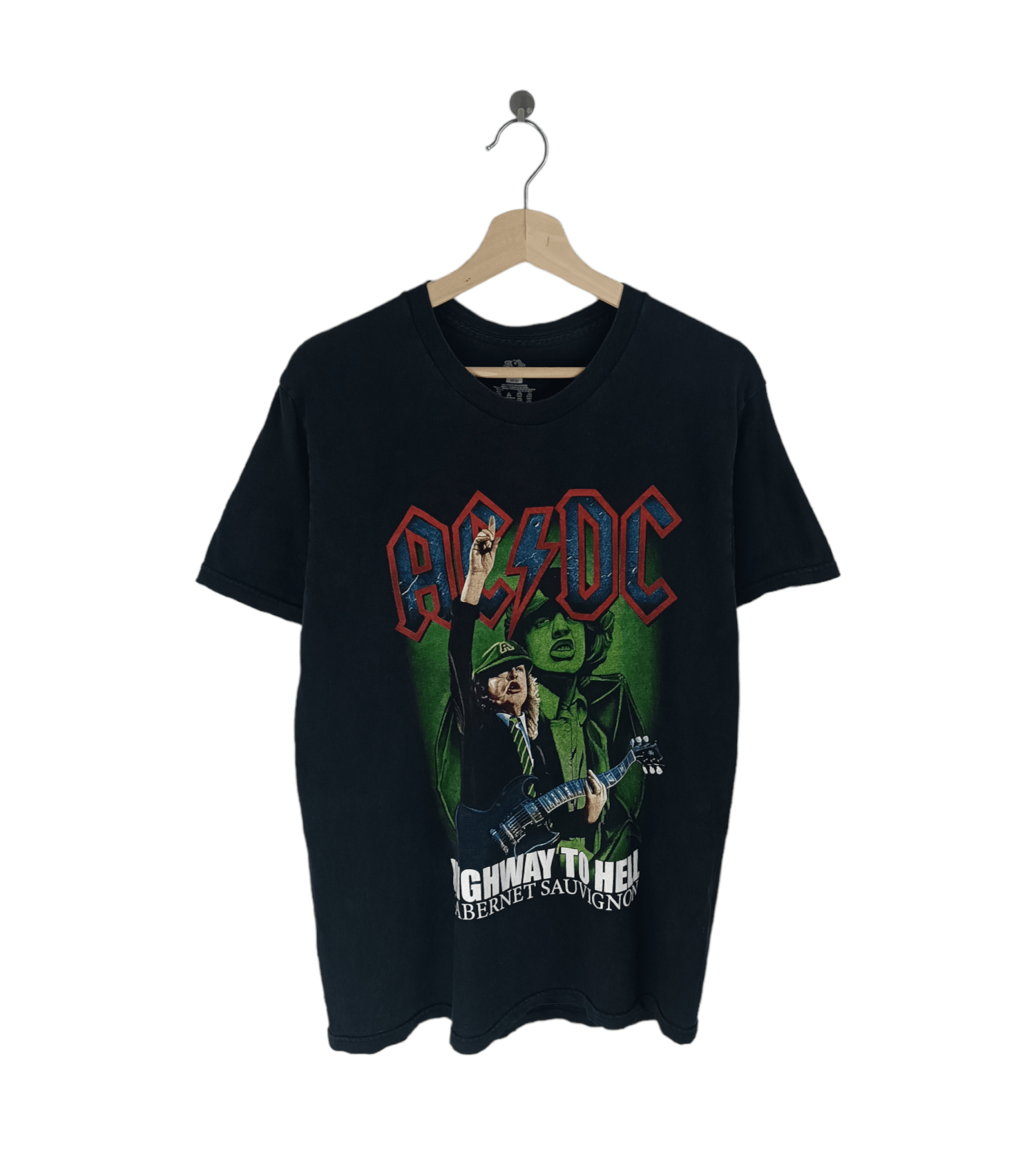 Band Tees VINTAGE ACDC 'HIGHWAY TO HELL' TEE (bon jovi KISS zeppelin) Size US M / EU 48-50 / 2 - 1 Thumbnail