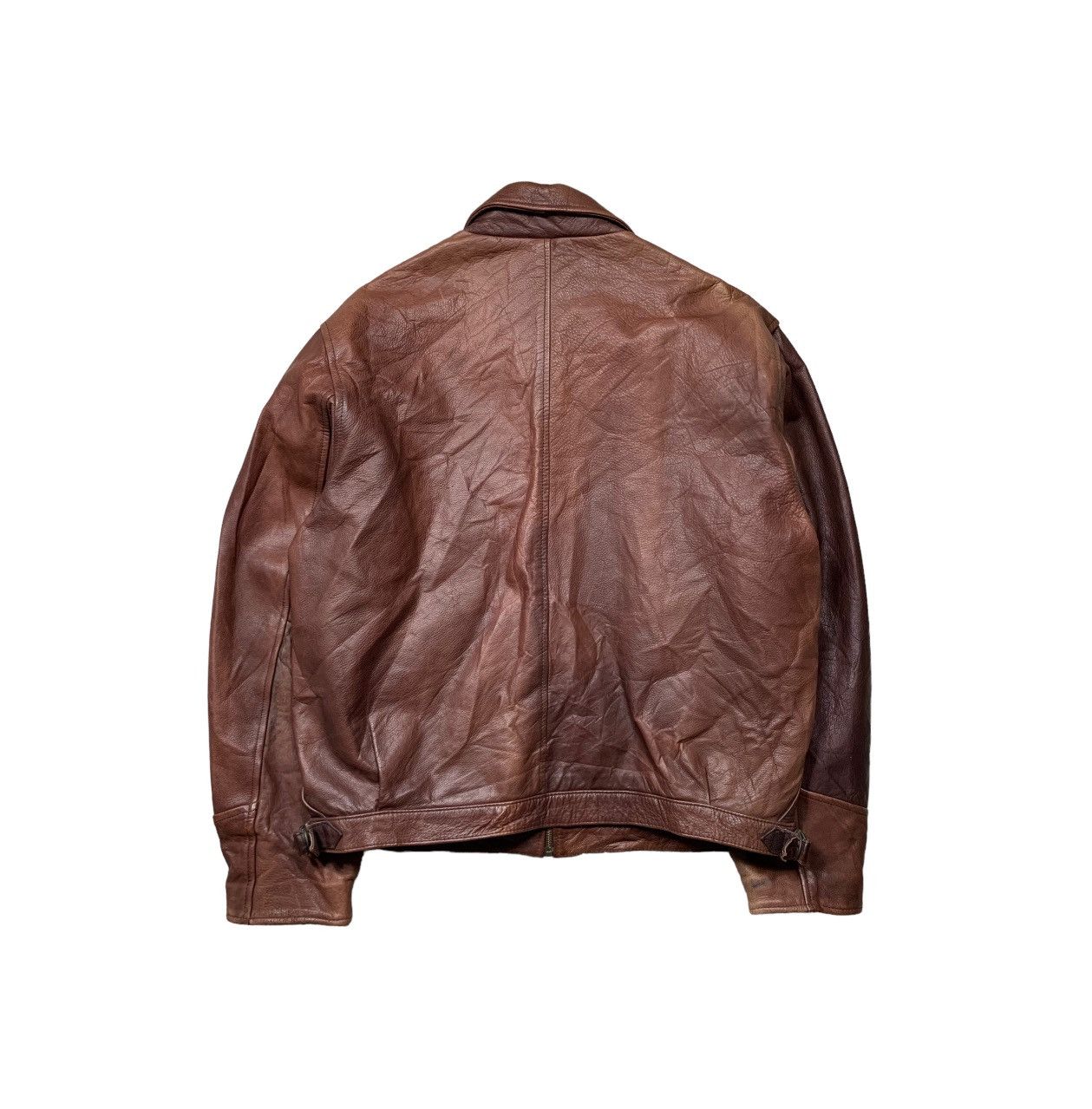 Banana Republic Rare Vintage Banana Republic Leather Jacket Boxy Size US L / EU 52-54 / 3 - 6 Thumbnail