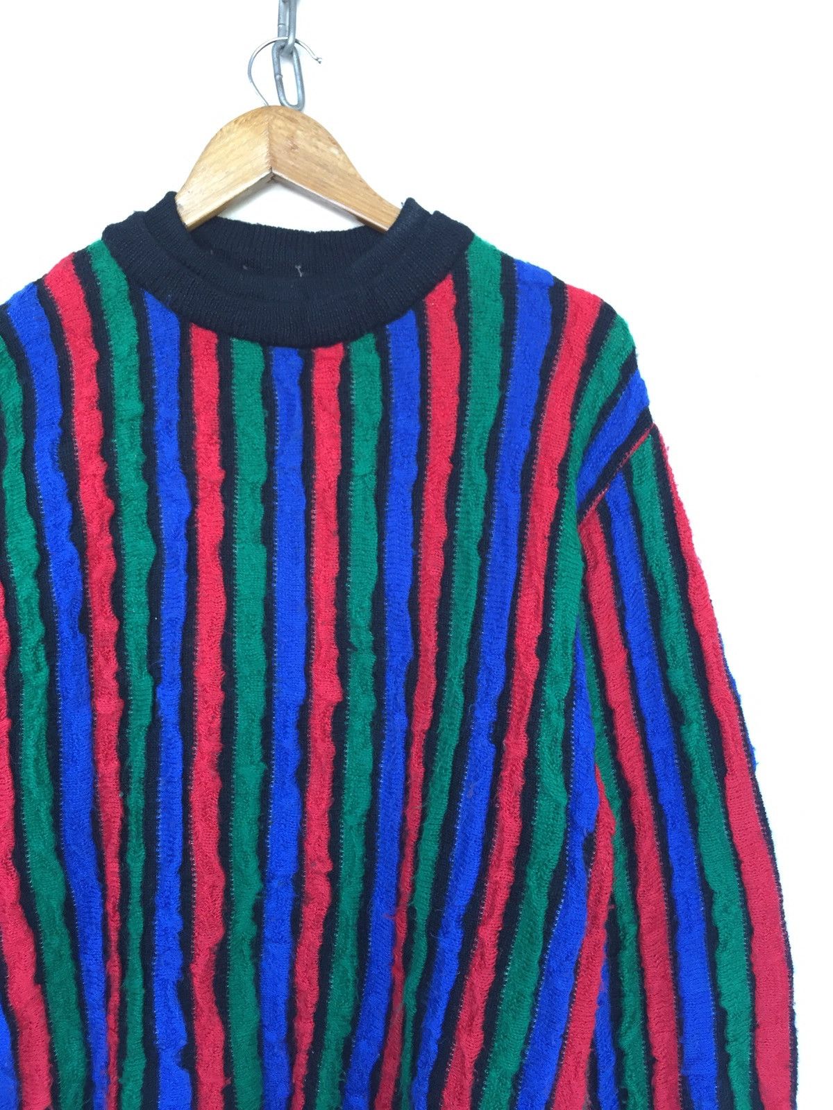 Andreluciano × Japanese Brand × Vintage Vintage Andreluciano Stripe Knitwear Size US M / EU 48-50 / 2 - 3 Thumbnail