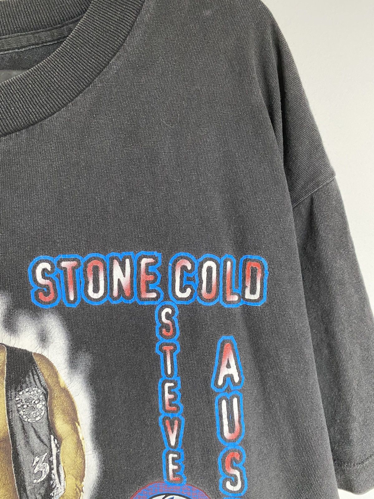 Vintage × WWE × WWF Stone Cold Steve Austin 98' Vintage WWF WWE sport wrestling Size US L / EU 52-54 / 3 - 6 Thumbnail