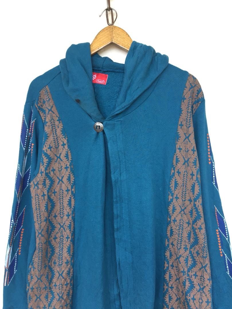 Japanese Brand Japanese Brand Amina Navajo Cardigan Jacket Size L / US 10 / IT 46 - 4 Thumbnail