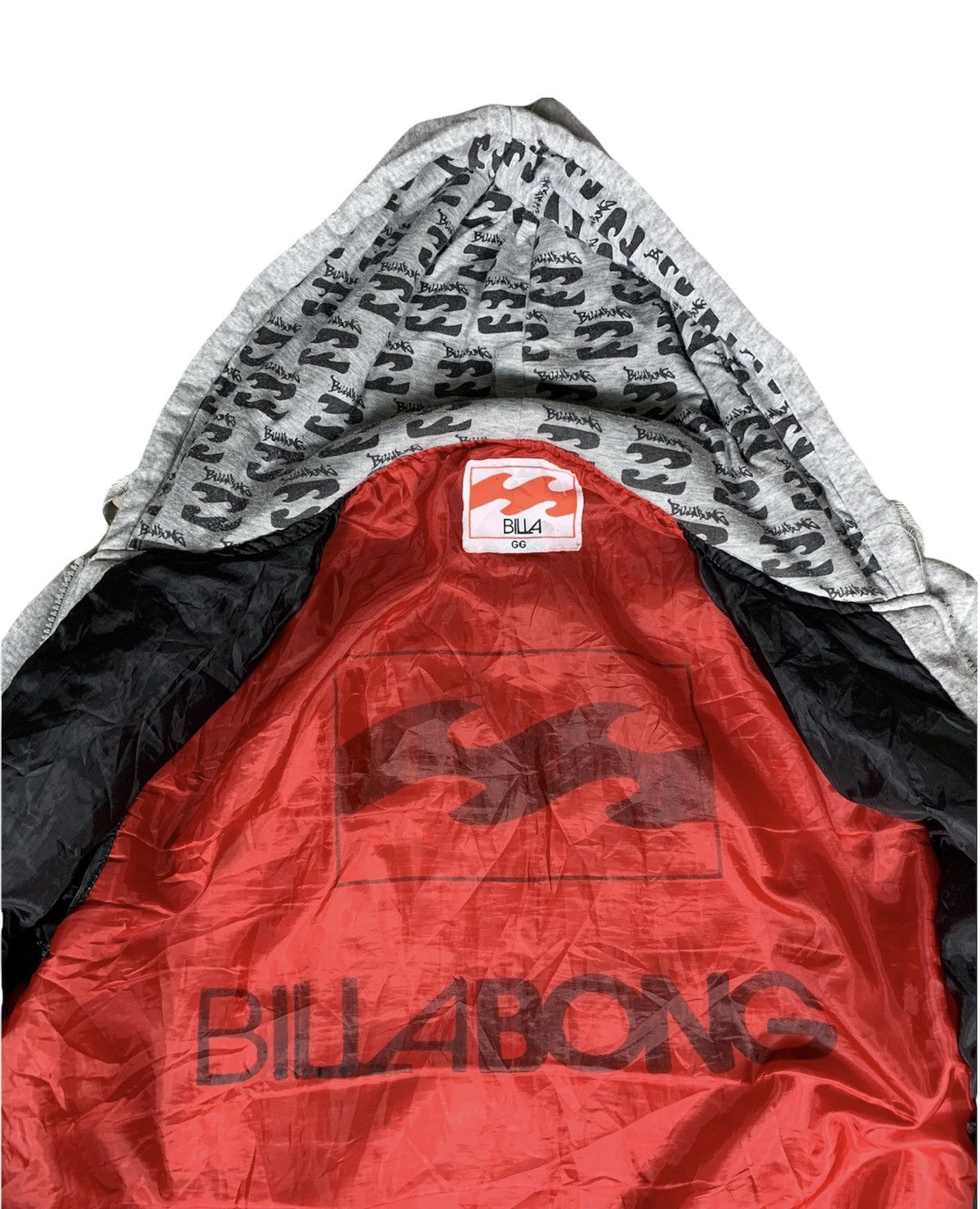 Billabong Rare Vintage Billabong Hoodie Grey Colour Size US XL / EU 56 / 4 - 4 Thumbnail