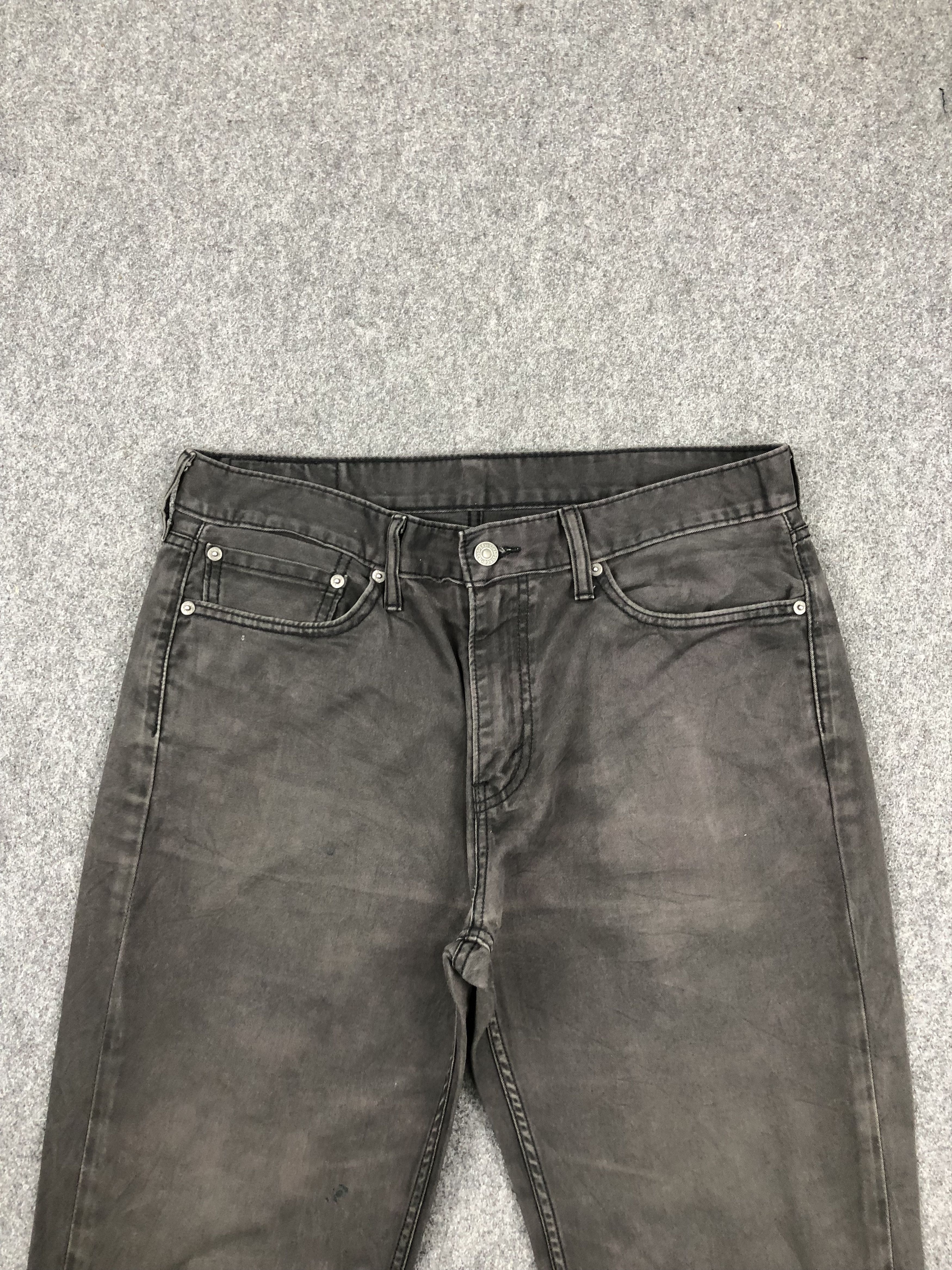 Levi's Vintage Levis 514 Faded Black Jeans DP1434 Size US 34 / EU 50 - 2 Thumbnail